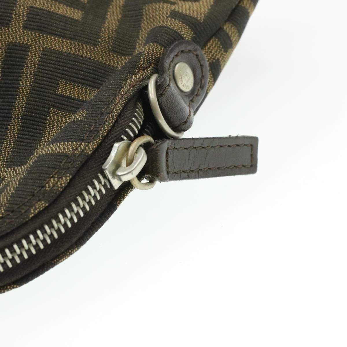 Fendi FENDI Zucca Canvas Hand Bag