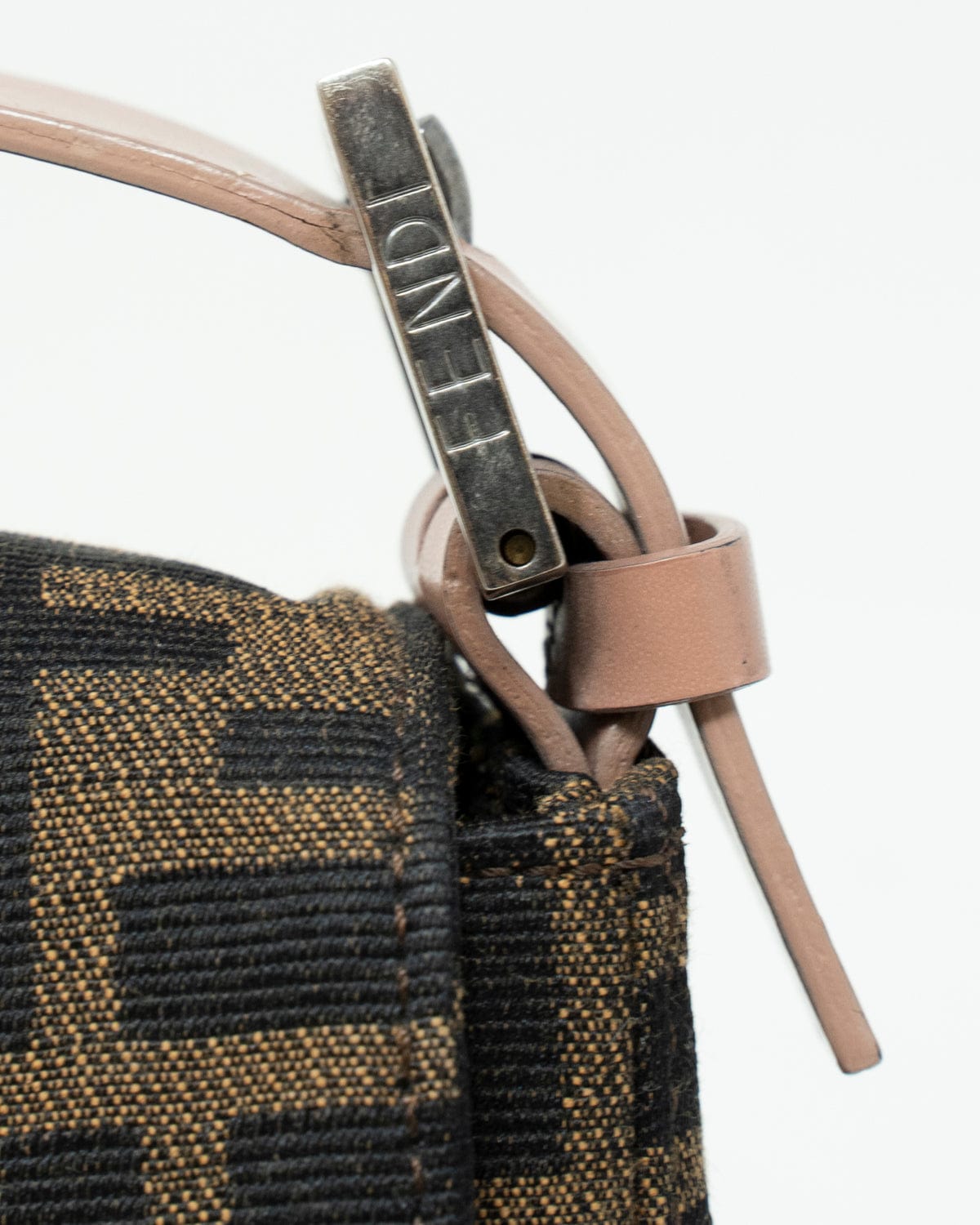 Fendi Fendi Zucca Canvas & Leather Baguette Bag - AGL1801