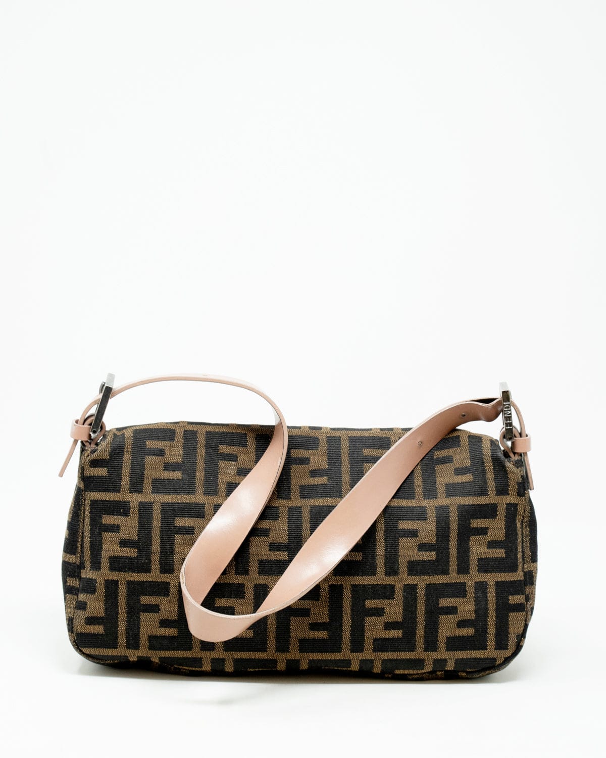 Fendi Fendi Zucca Canvas & Leather Baguette Bag - AGL1801