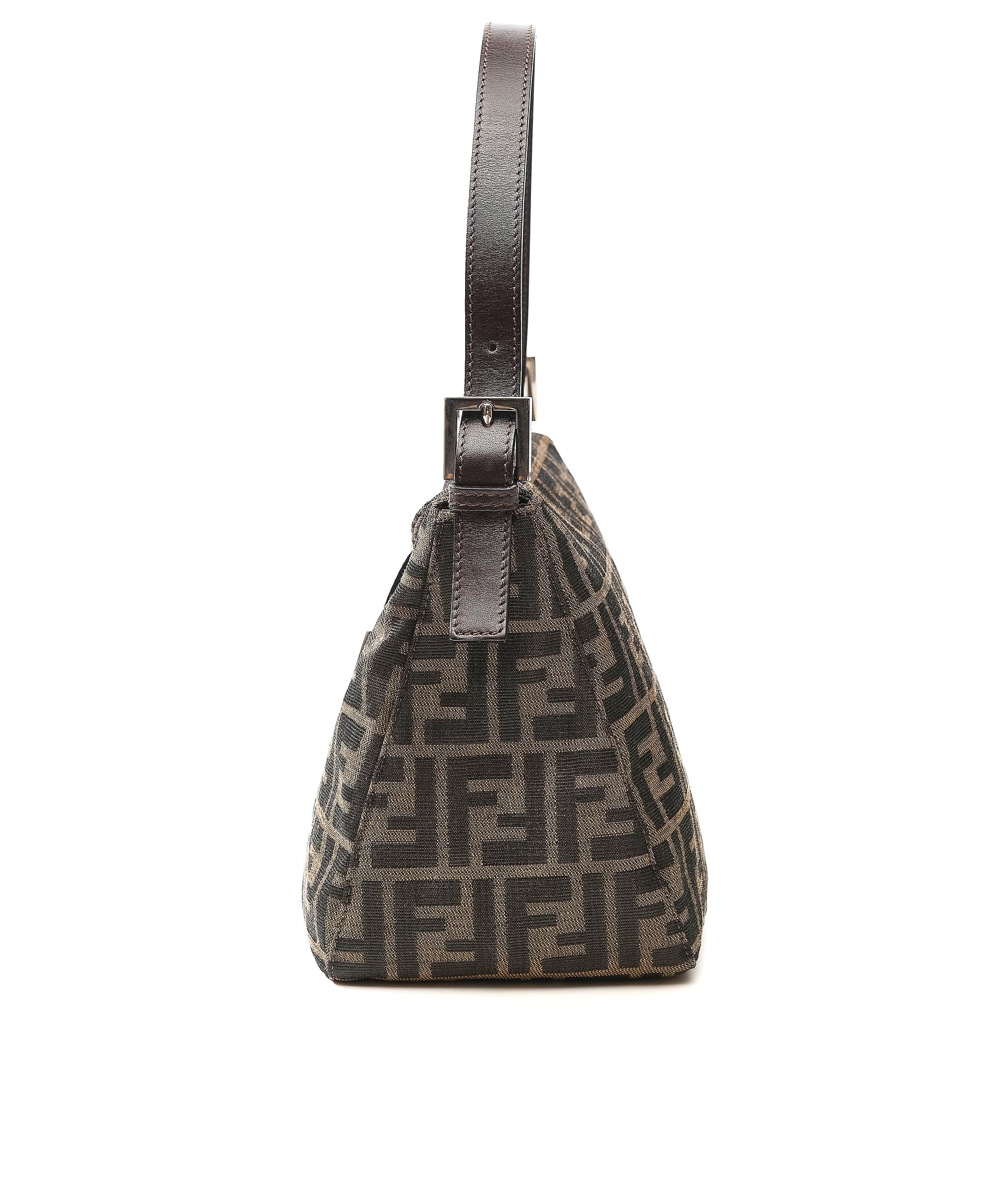 Fendi Fendi zucca canvas mama baguette shoulder bag  - AWL3532