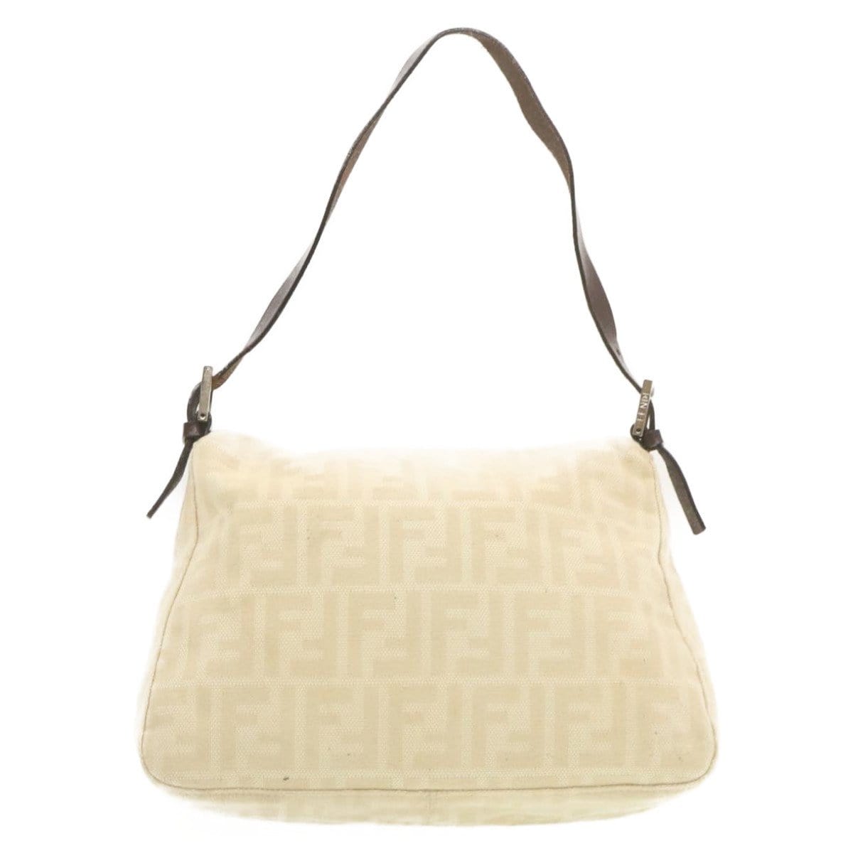 Fendi Fendi Zucca Canvas Mamma Baguette Shoulder Bag