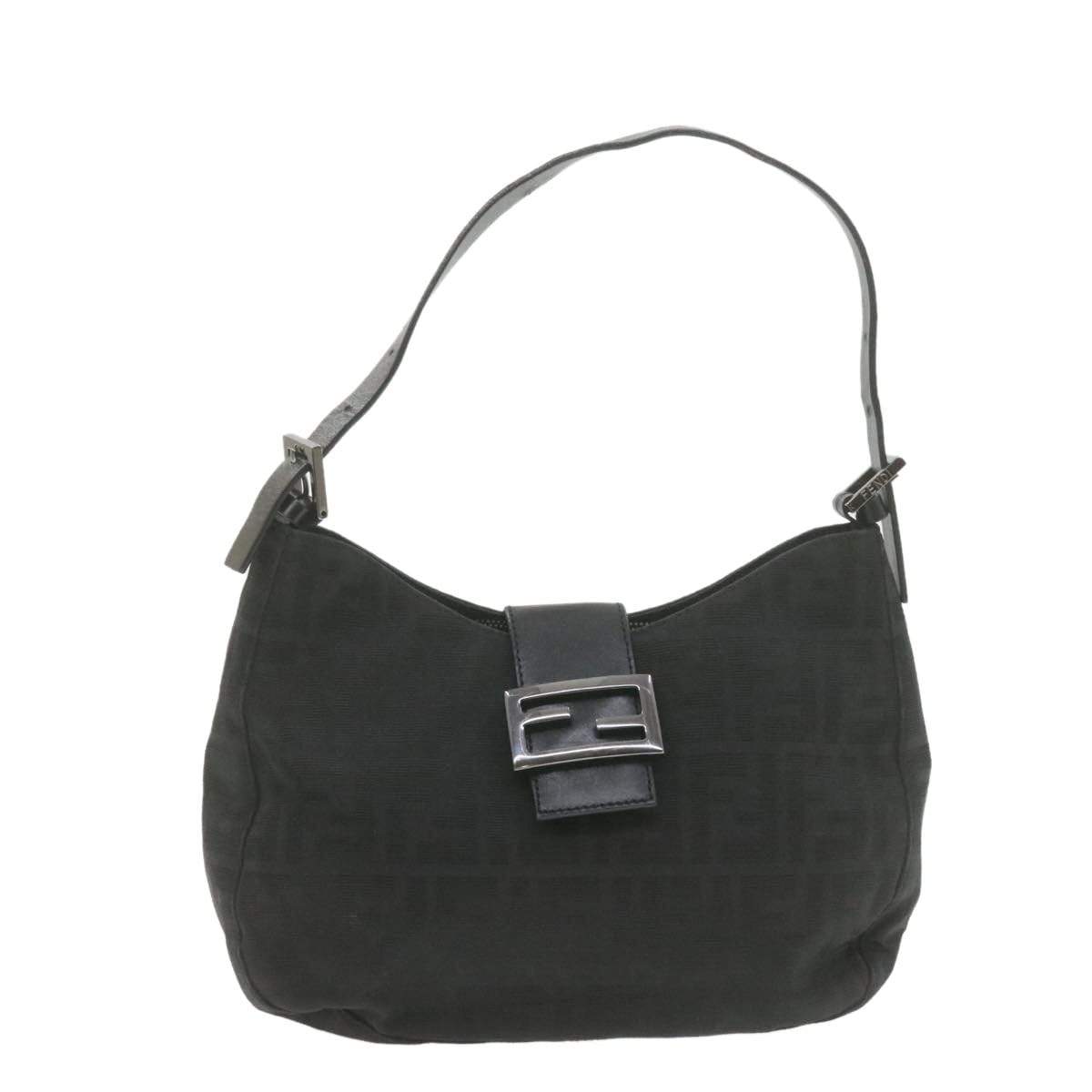 Fendi FENDI Zucca Canvas Mamma Baguette Shoulder Bag