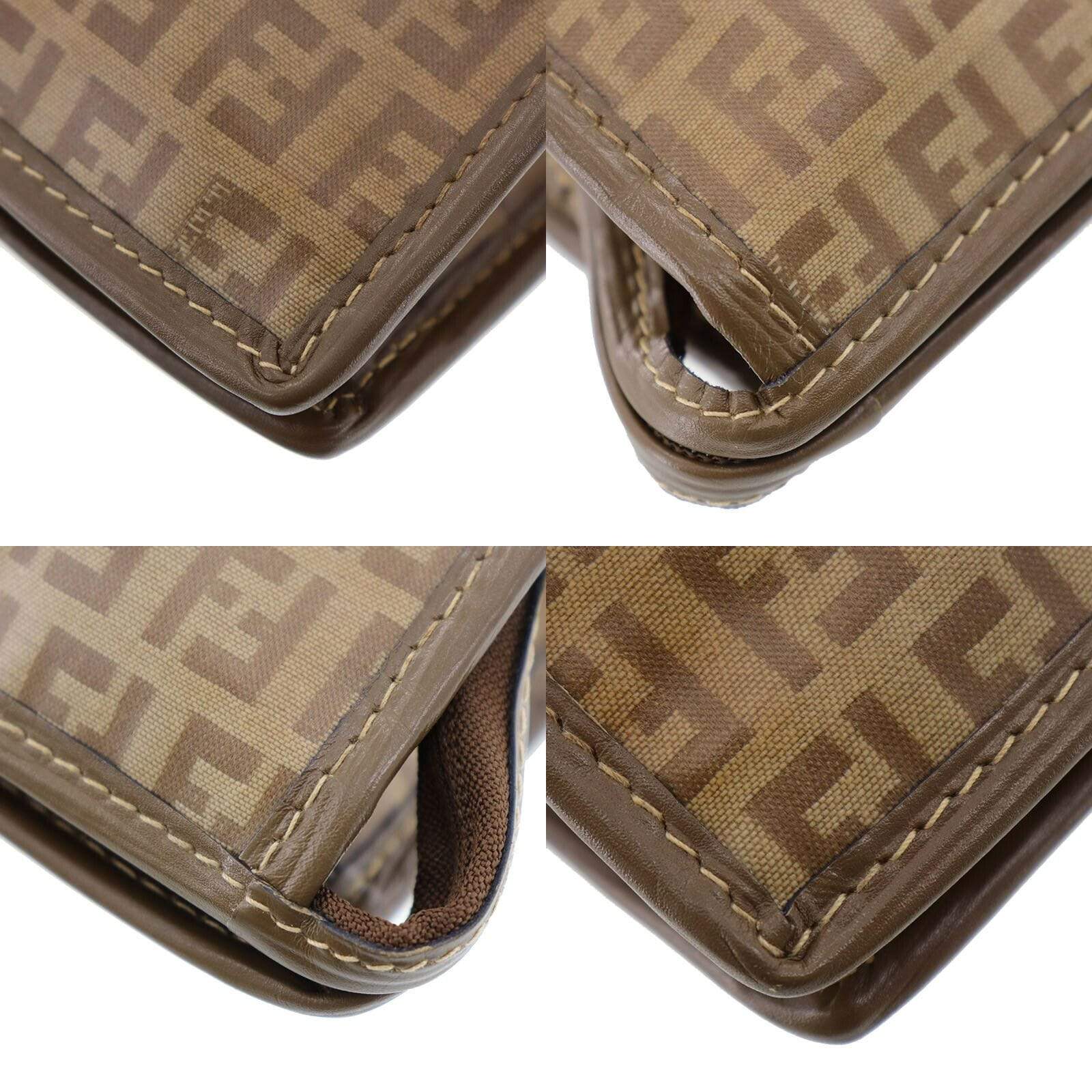 Fendi Fendi Zucca Pattern Clutch Bag