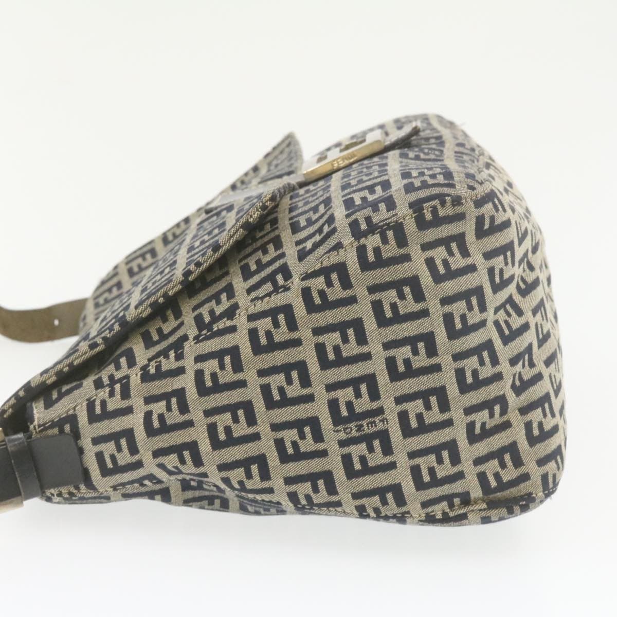 Fendi Fendi Zucchino Canvas Mamma Baguette Shoulder Bag AWL1083