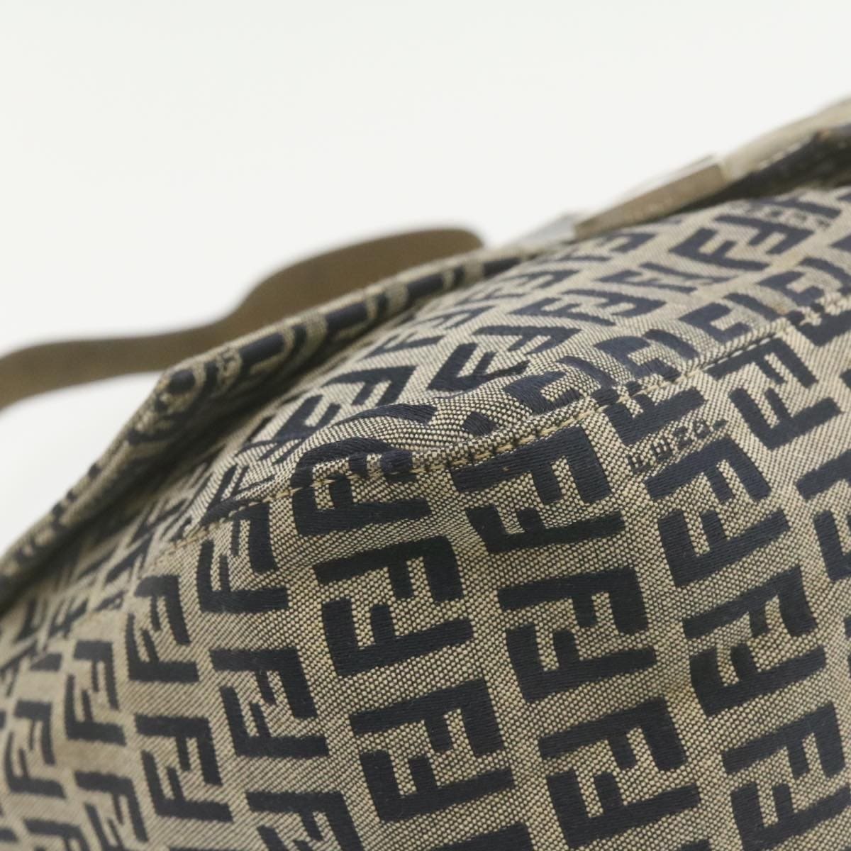 Fendi Fendi Zucchino Canvas Mamma Baguette Shoulder Bag AWL1083