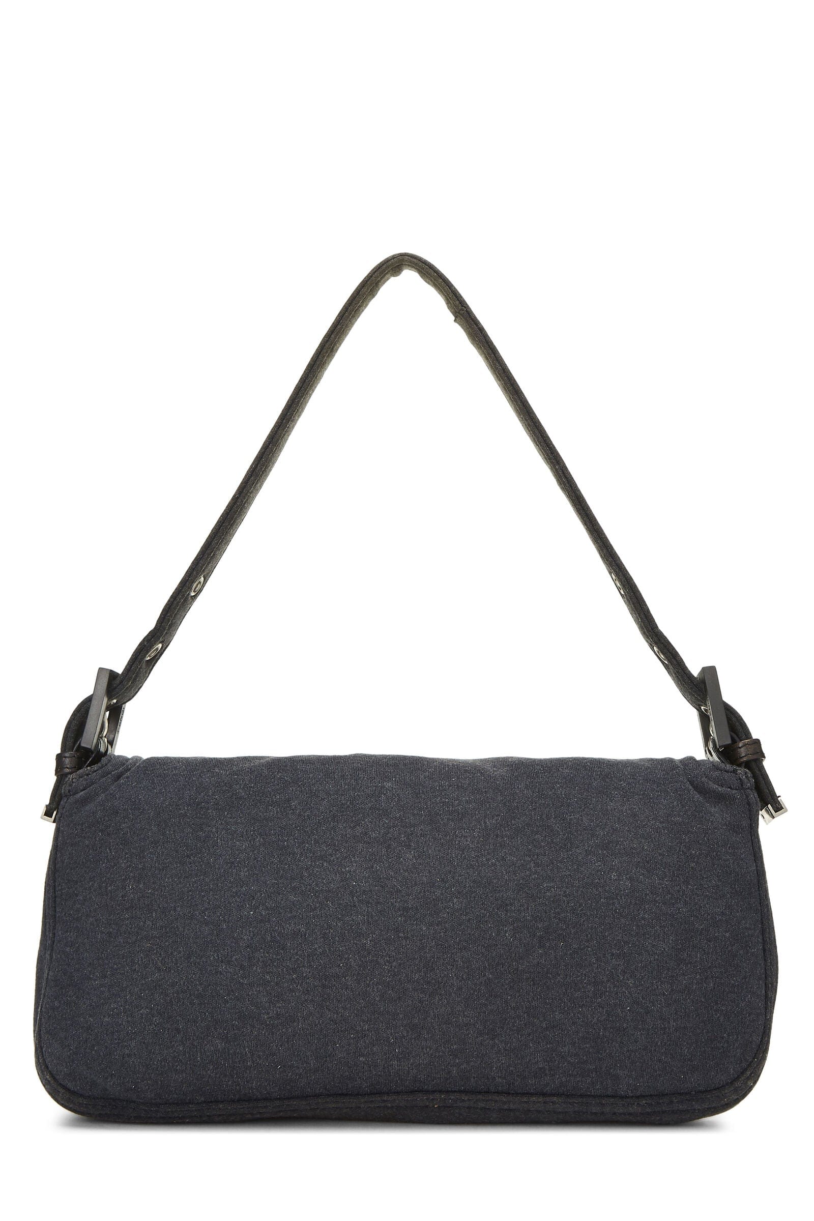 Fendi GREY JERSEY BAGUETTE BAG