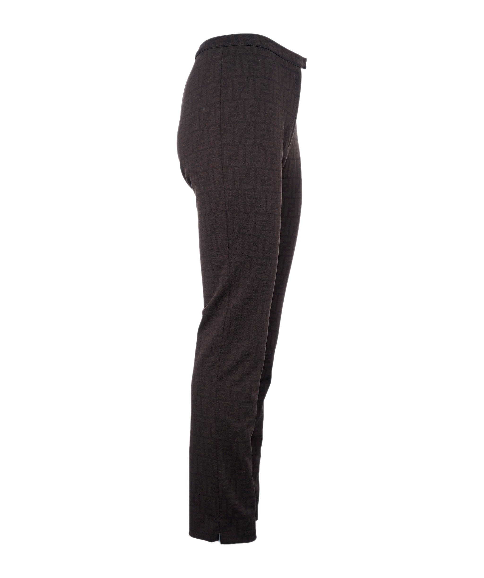 Fendi Fendi FF brown trousers AJL0075