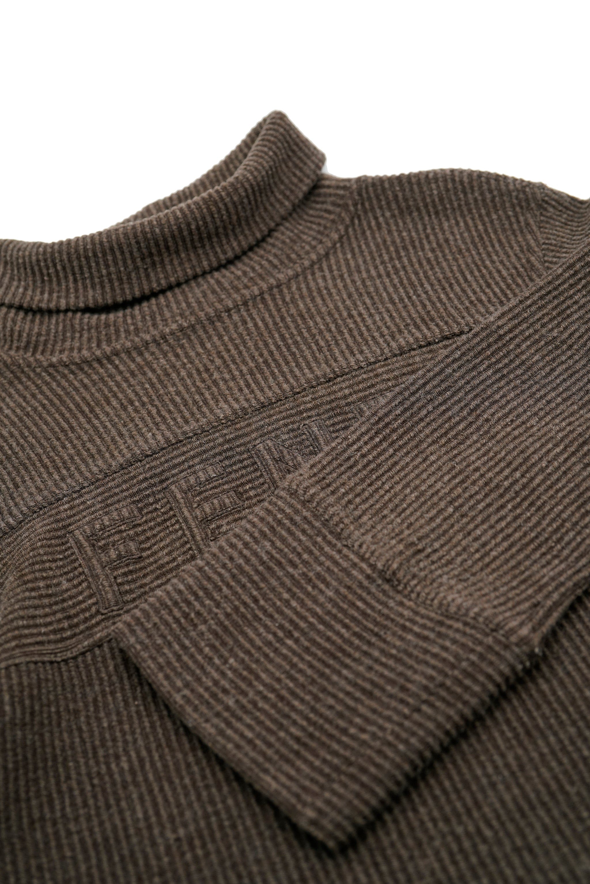 Fendi Fendi Logo Turtleneck Top Brown ASL5785