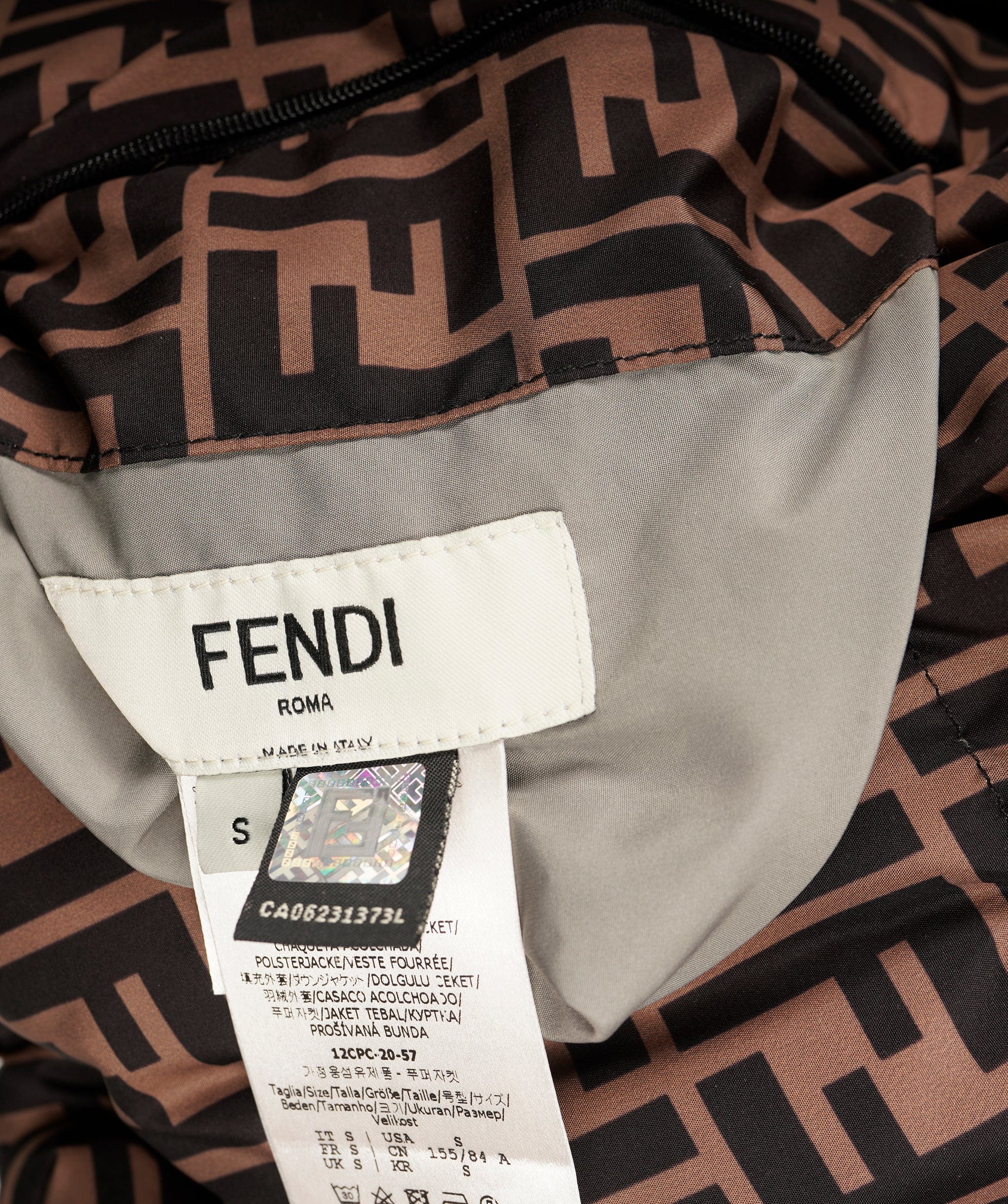 Fendi Fendi Reversible puffer jacket ALL0344