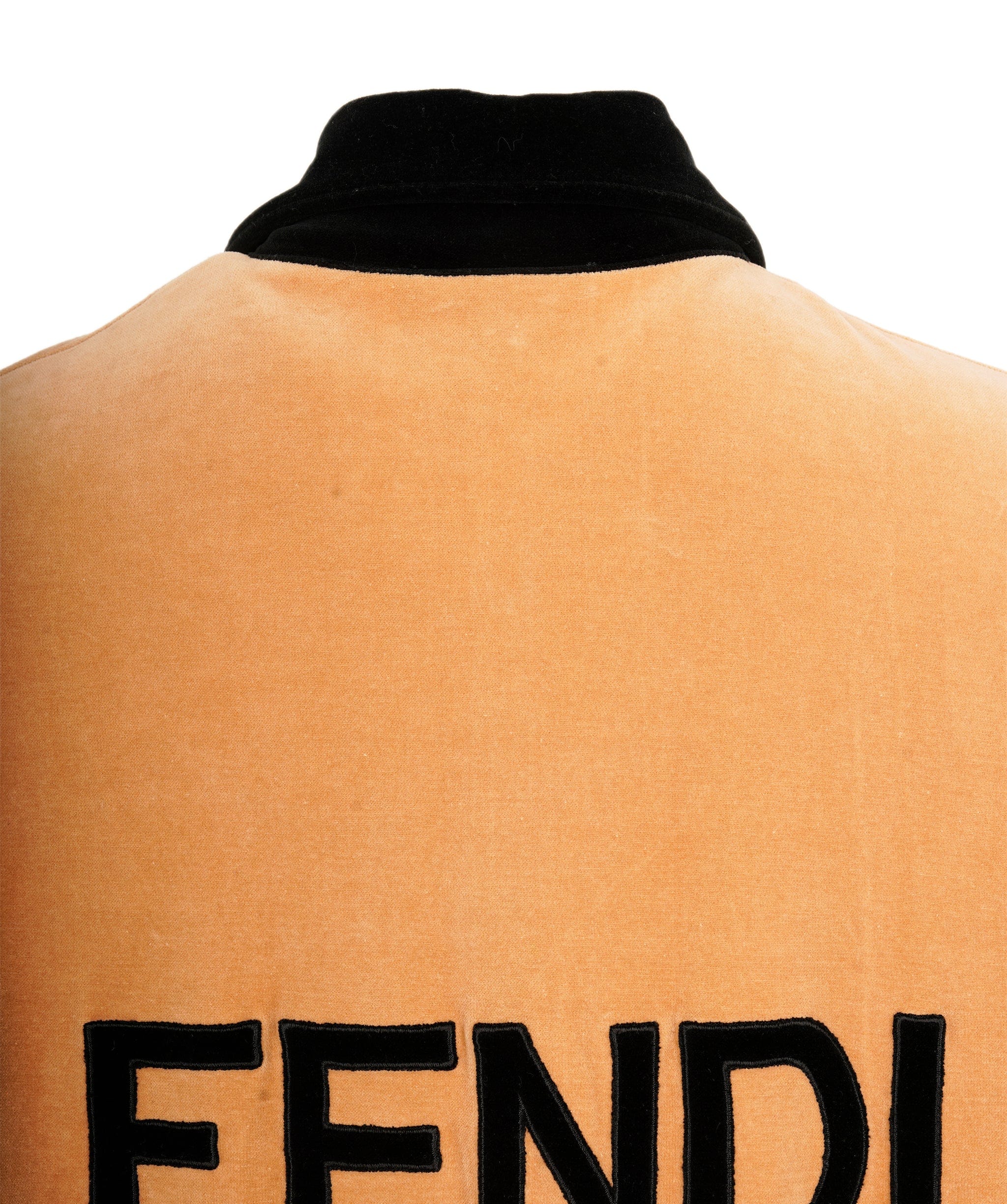 Fendi Fendi Velour Logo Top Beige ASL7147