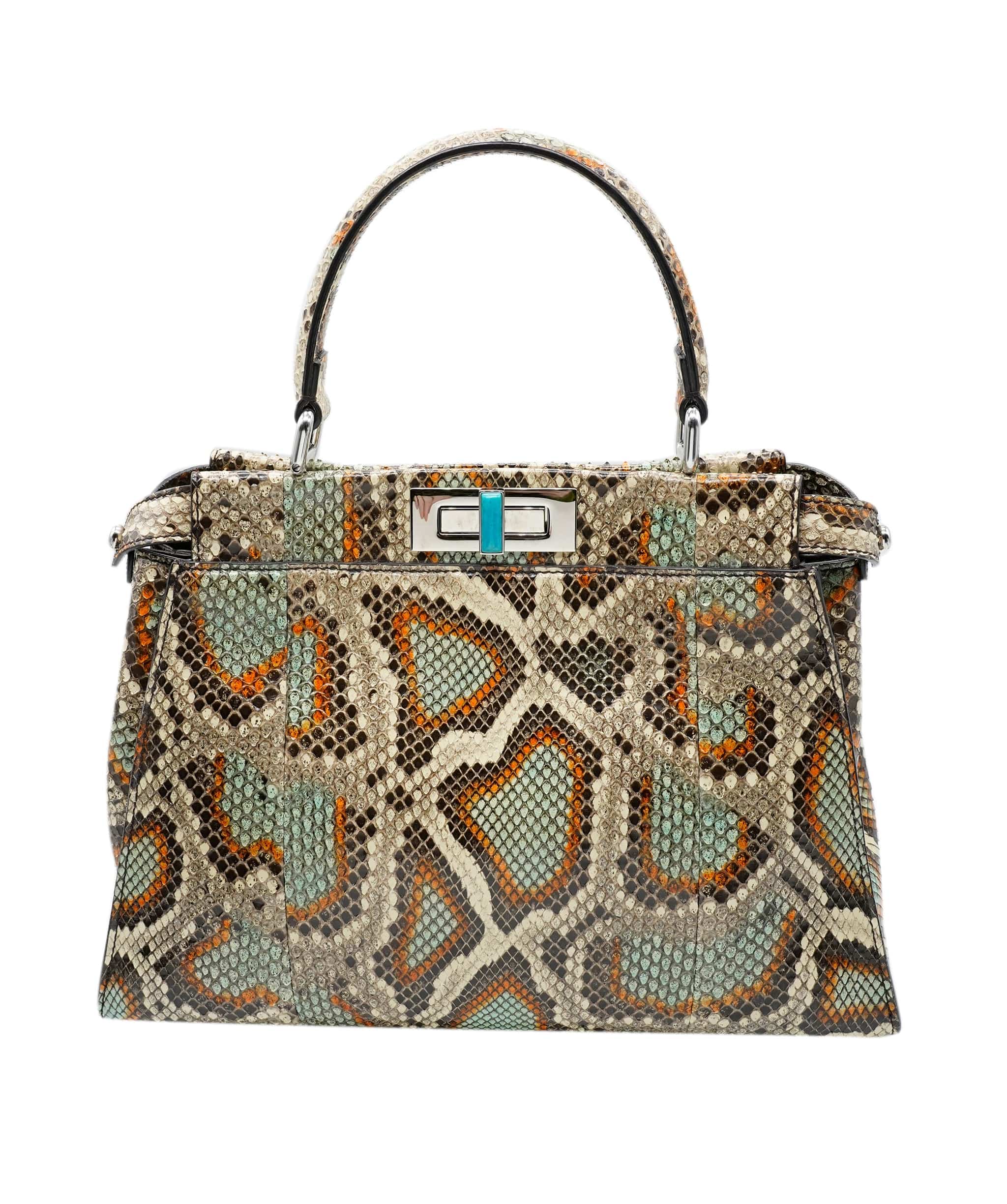 Fendi Fendi multi snake peekaboo bag null 22.0cmX31.0cm AEC13486-FD