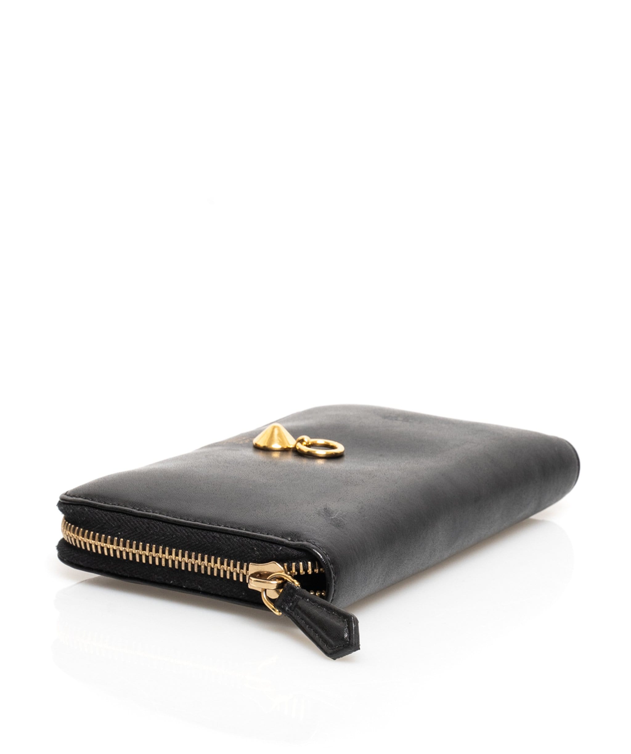 Fendi Fendi Black Zip Around Wallet - AGL1323