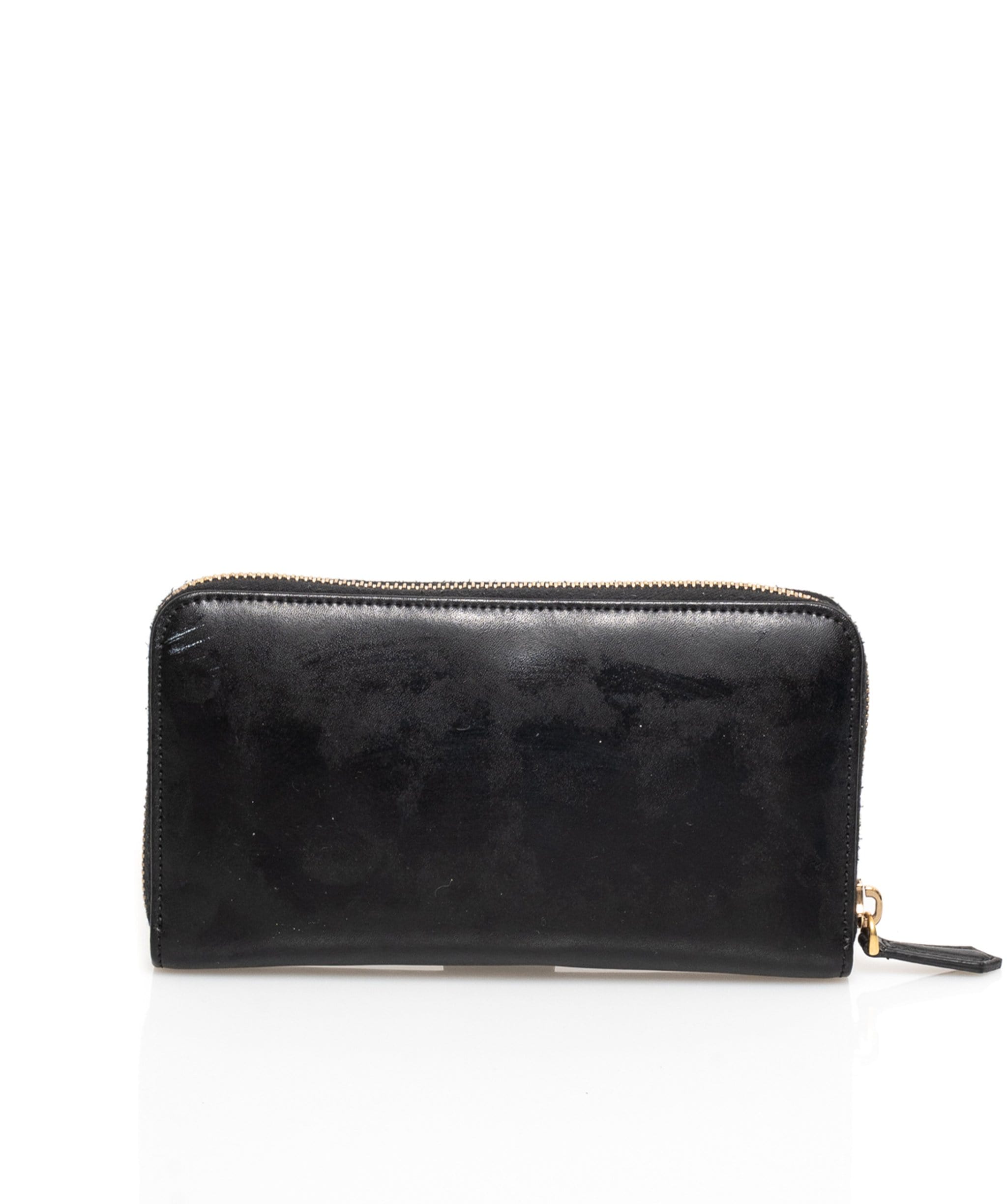 Fendi Fendi Black Zip Around Wallet - AGL1323