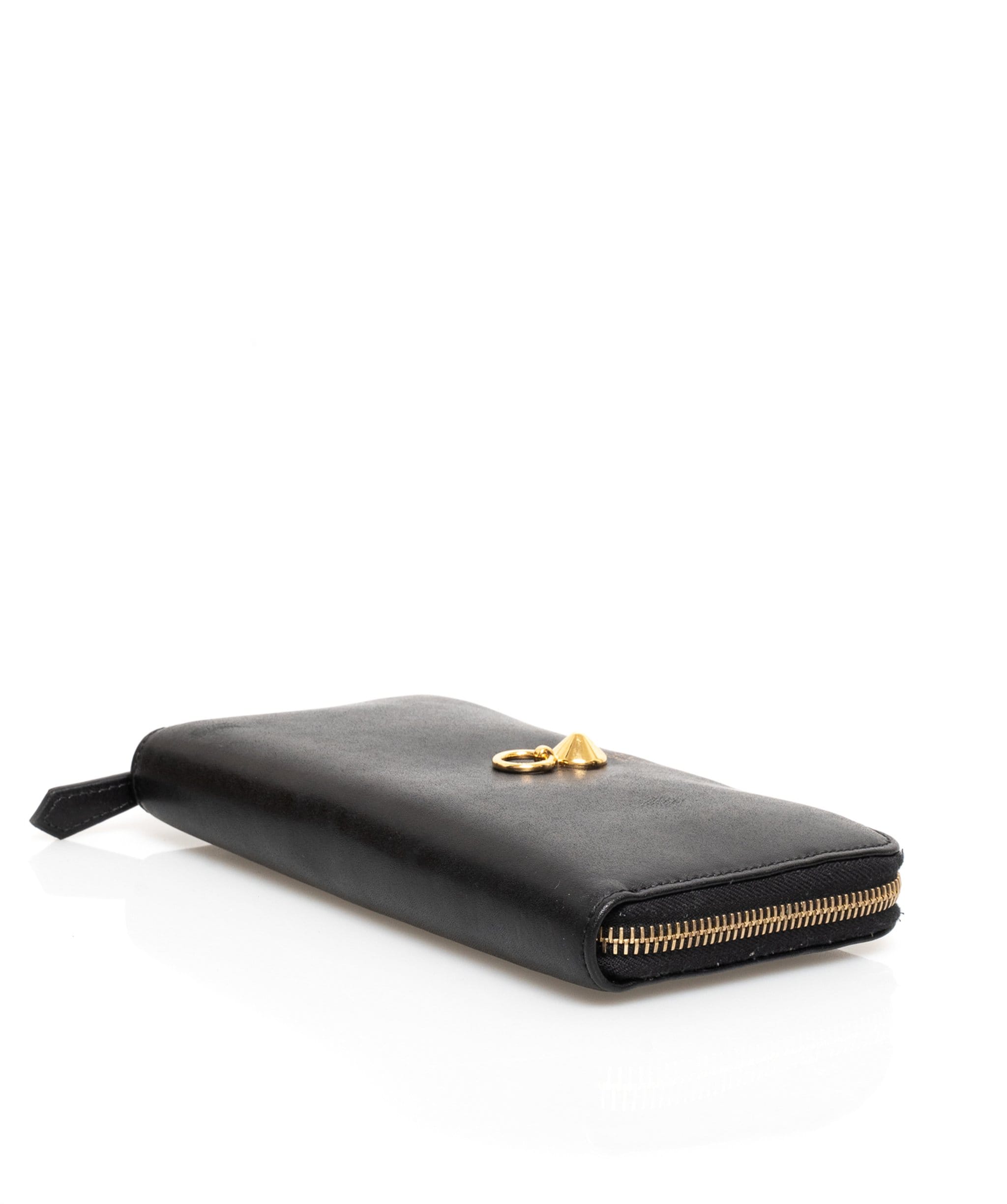 Fendi Fendi Black Zip Around Wallet - AGL1323