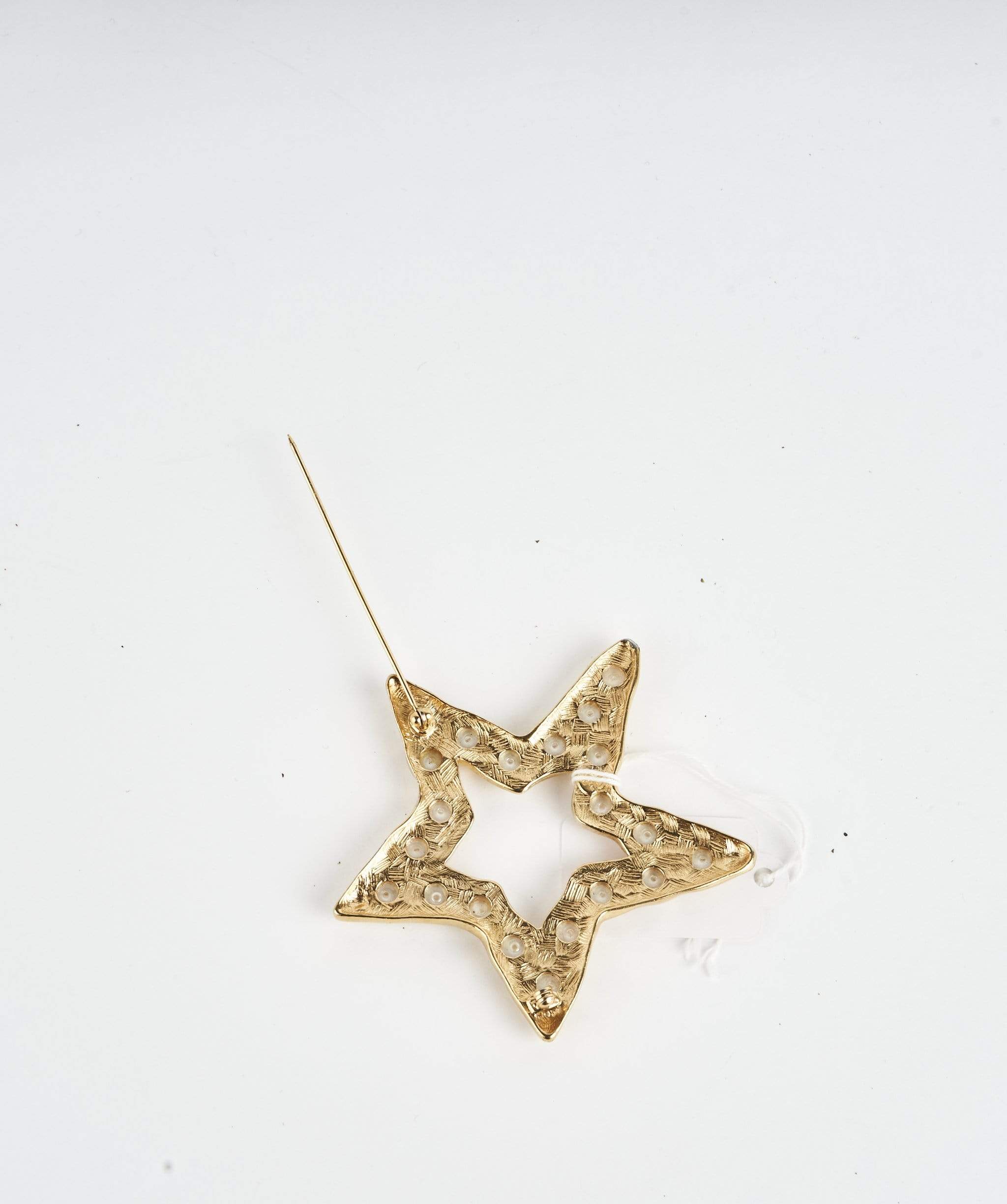 Givenchy Givenchy Pearl Star Brooch