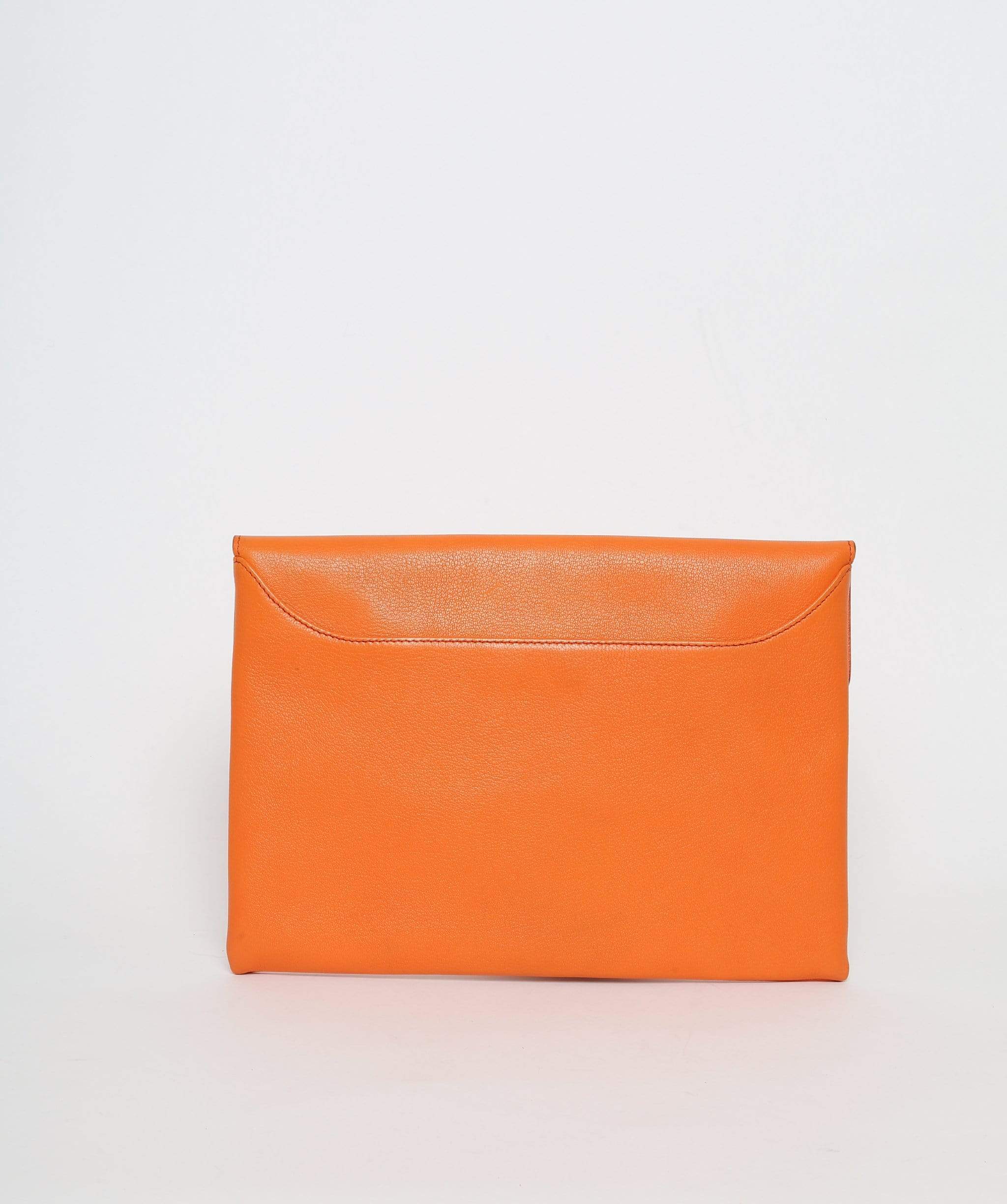 Givenchy Givenchy Medium Orange Antigona Envelope Clutch Bag