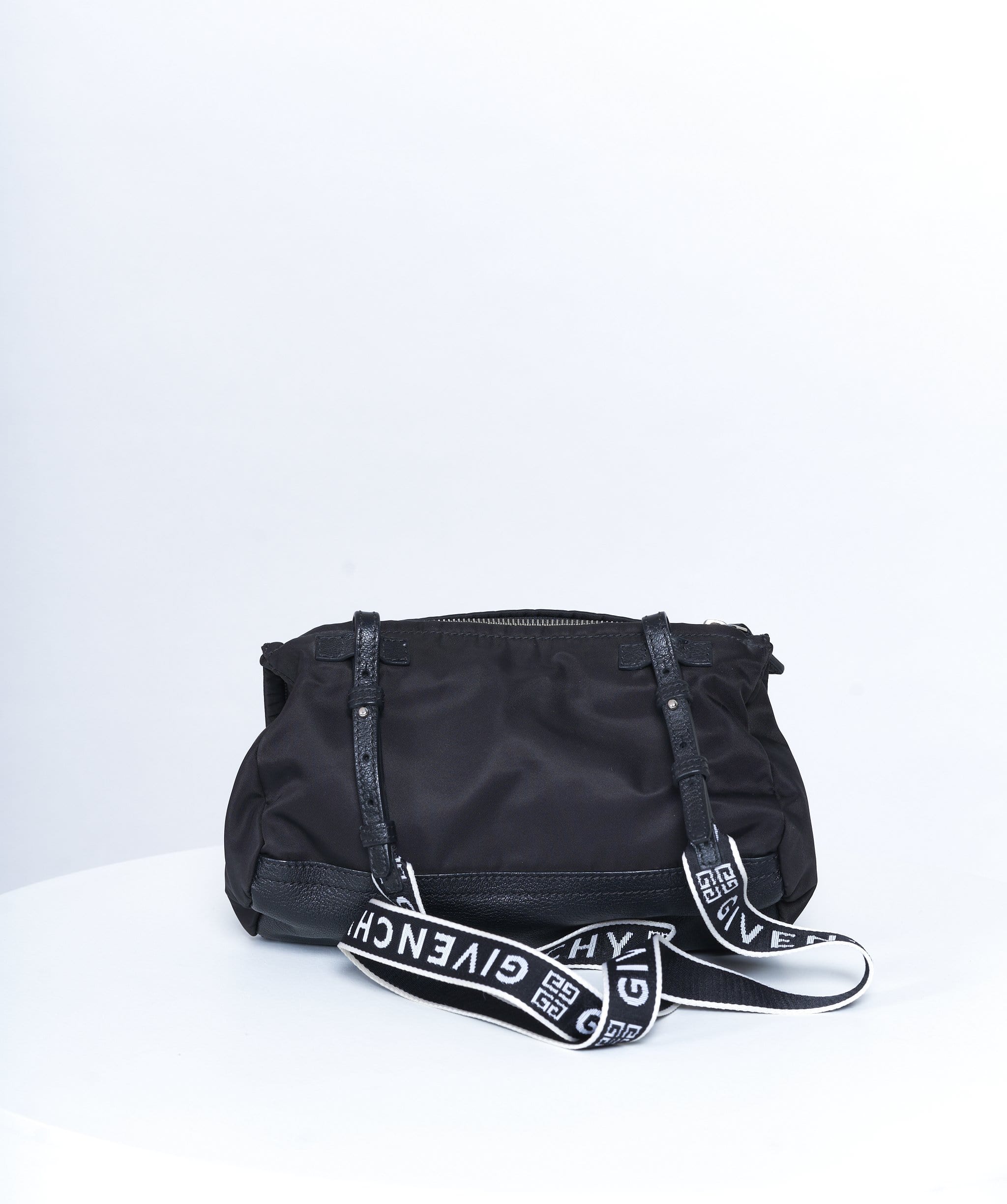 Givenchy Givenchy Pandora Nylon and leather bag small