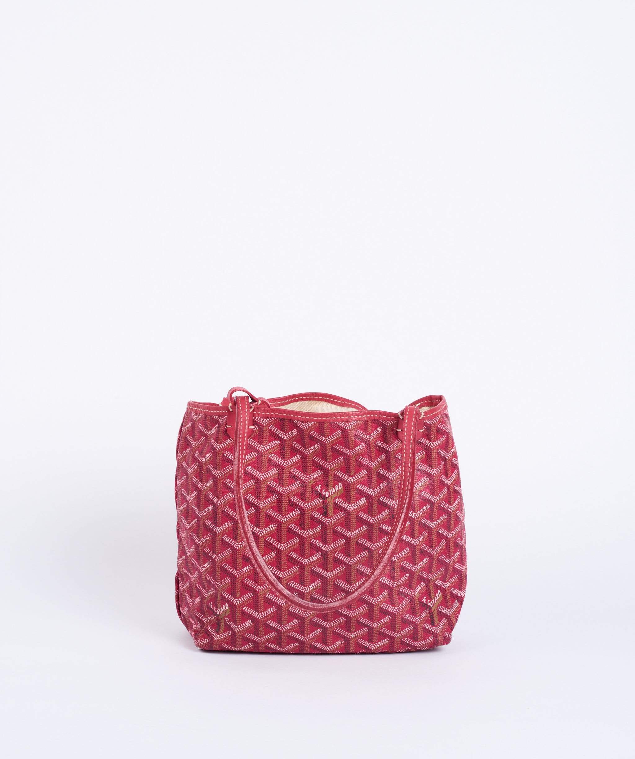 Goyard Goyard St Louis Red Tote Bag PM