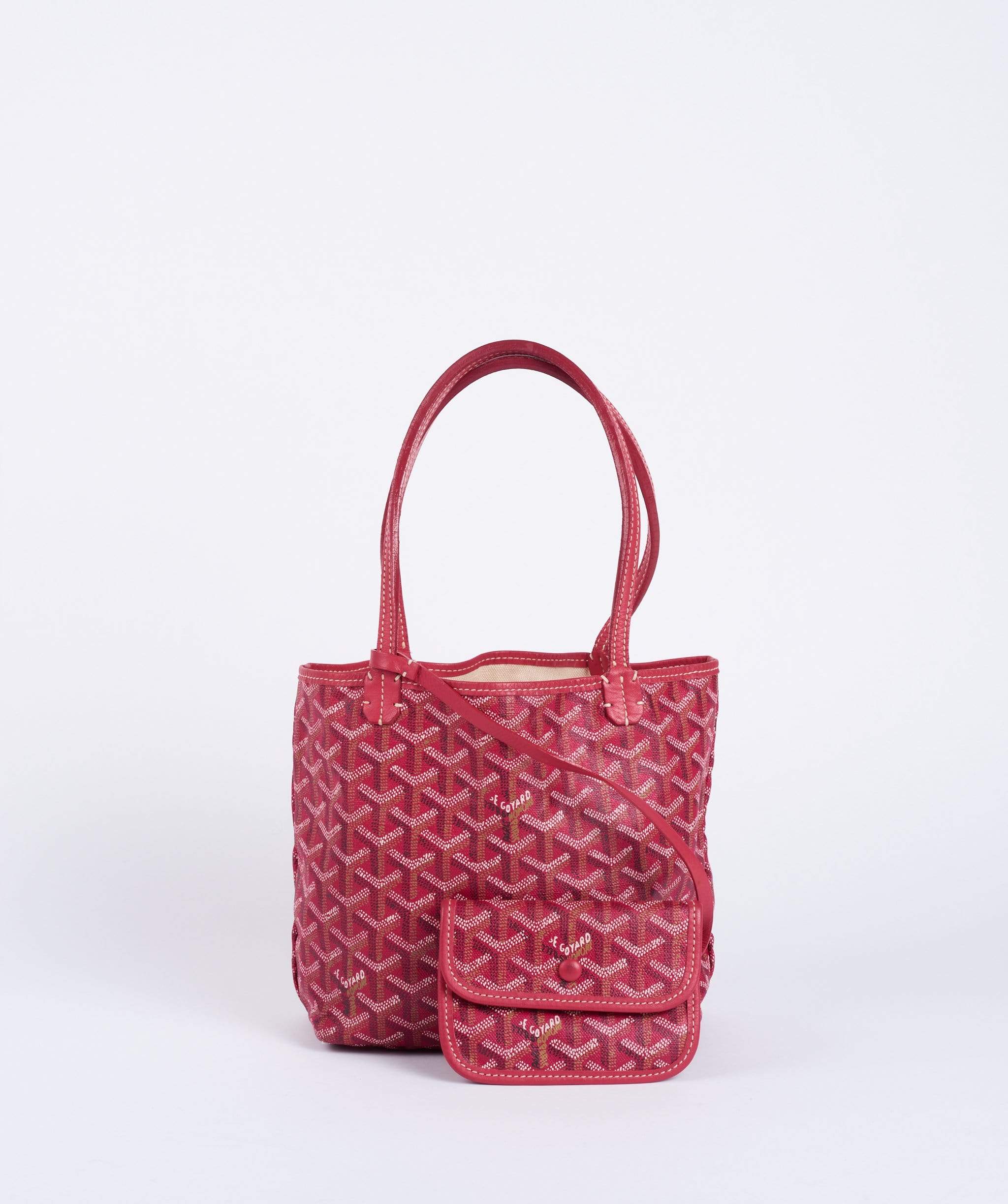 Goyard Goyard St Louis Red Tote Bag PM