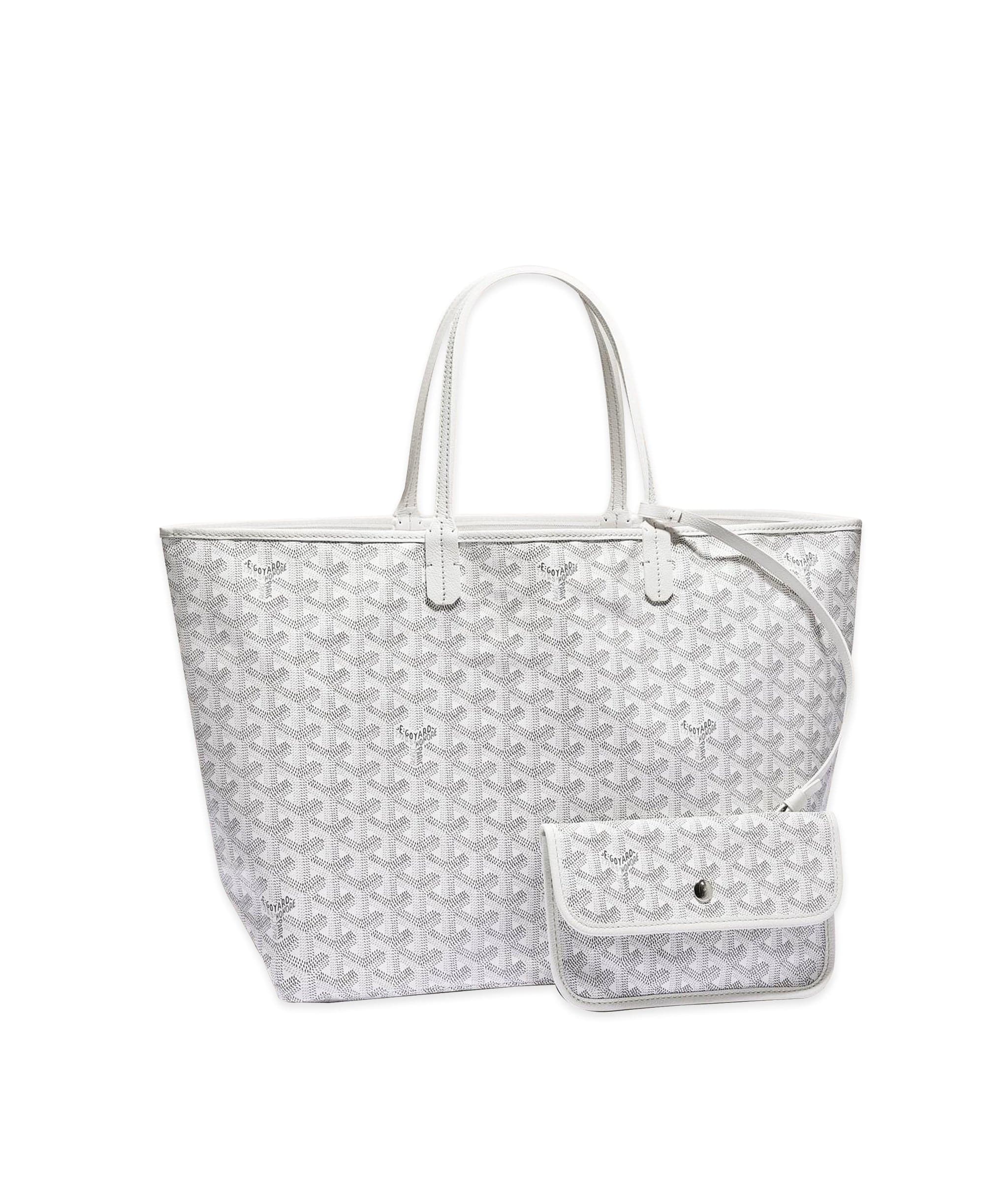 Goyard Goyard White Saint Louis PM Tote RJC1232