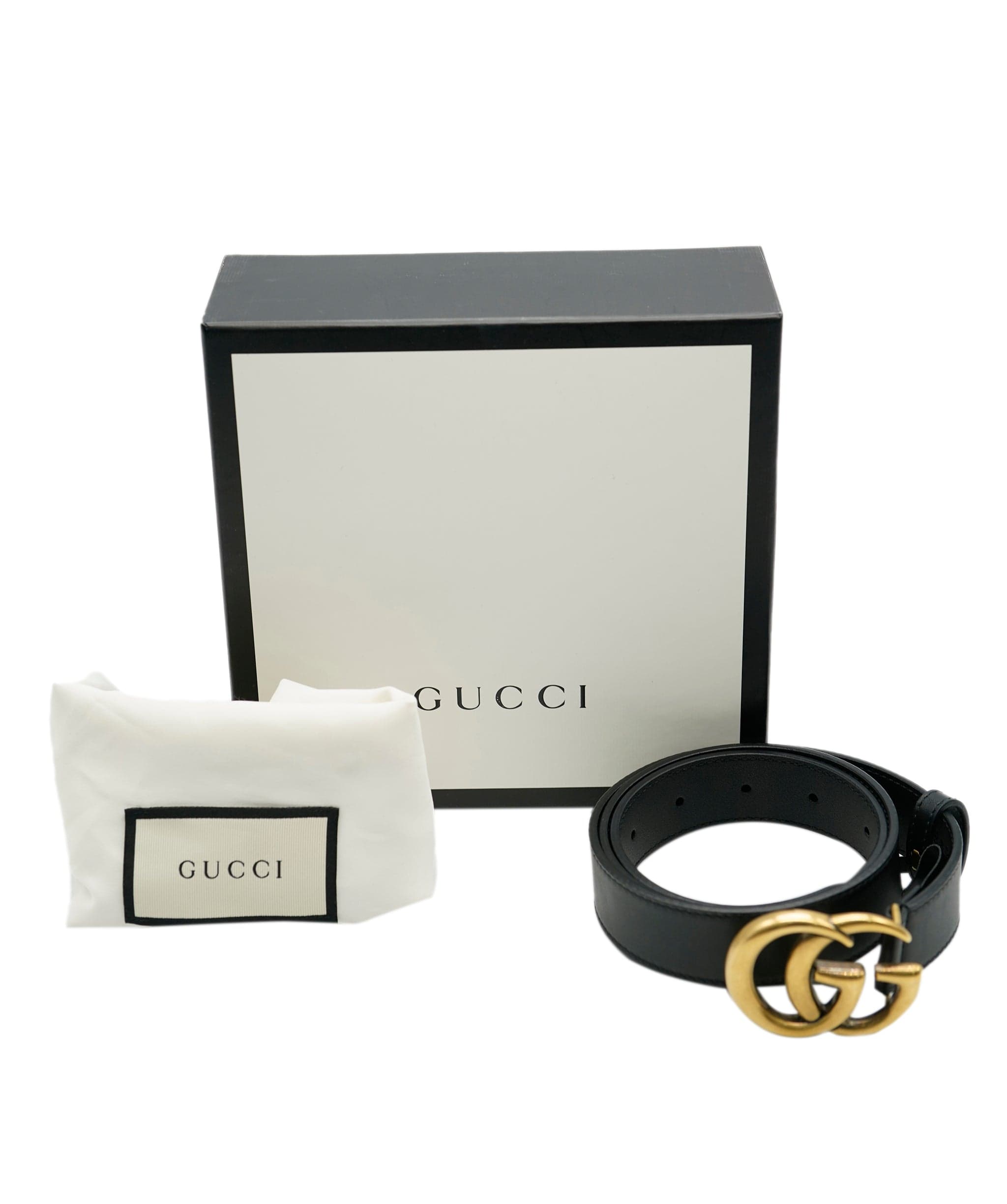 Gucci Gucci black Marmont belt ALC0333