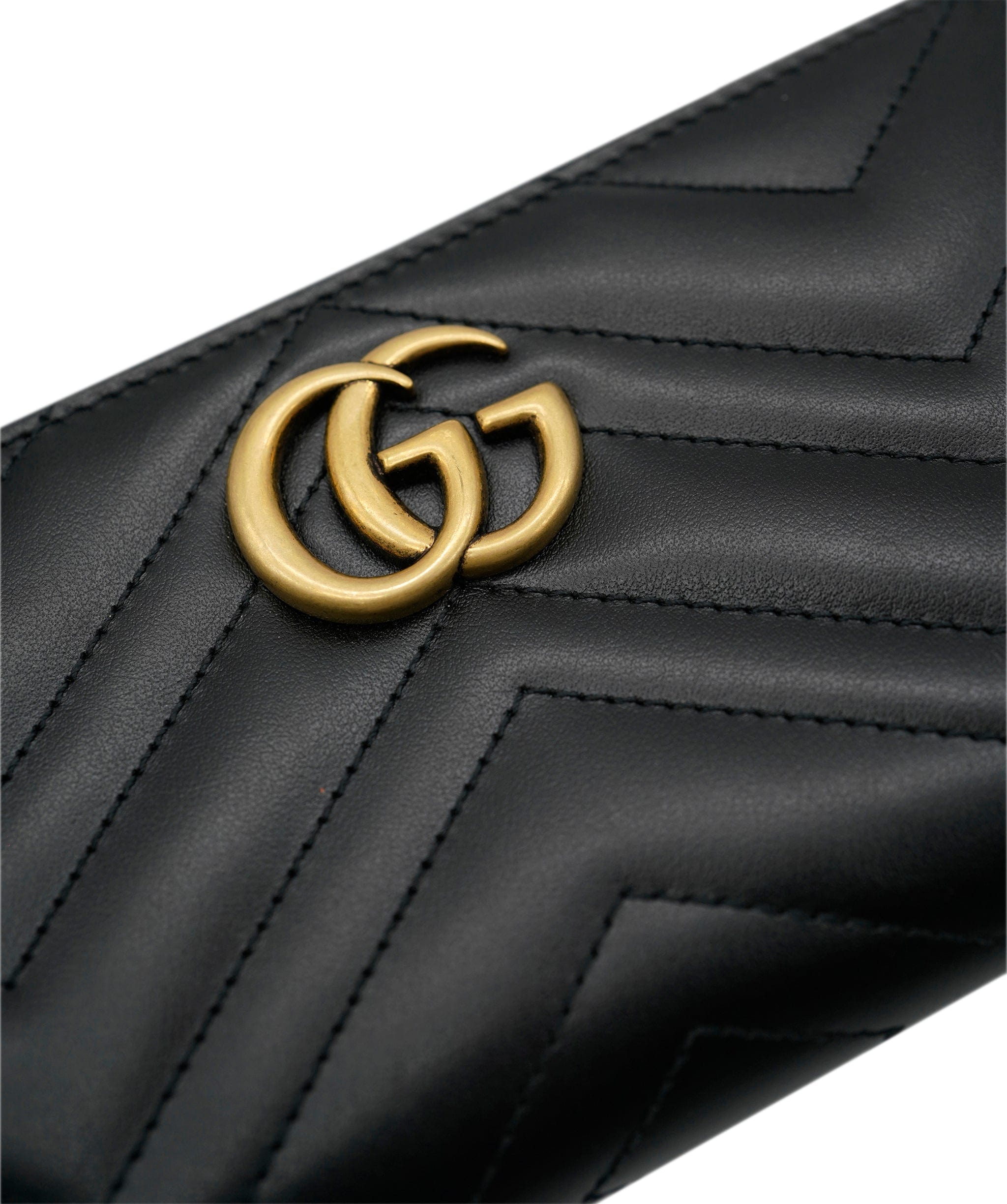 Gucci Gucci Black Marmont Wallet with GHW AWL4331