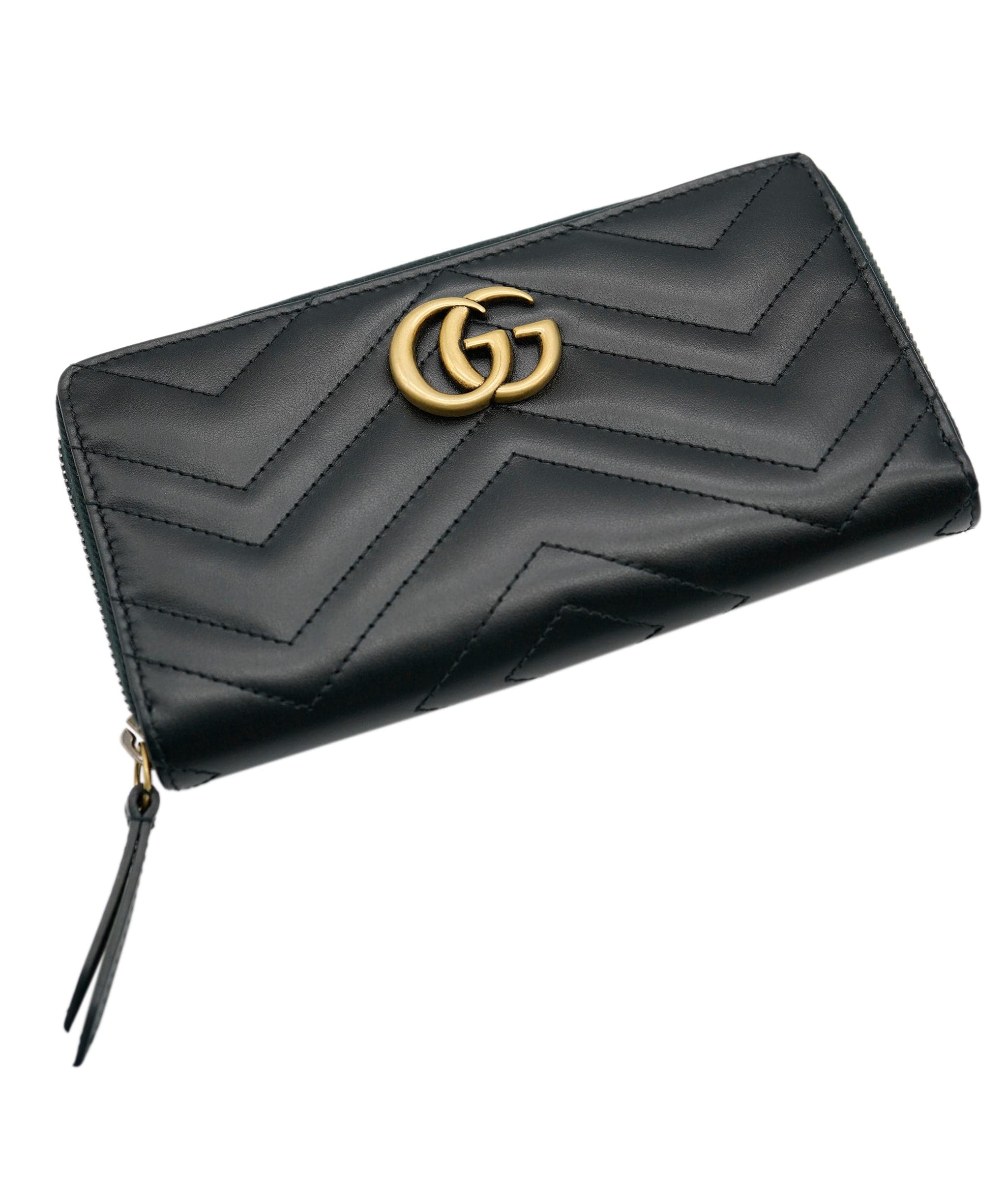 Gucci Gucci Black Marmont Wallet with GHW AWL4331