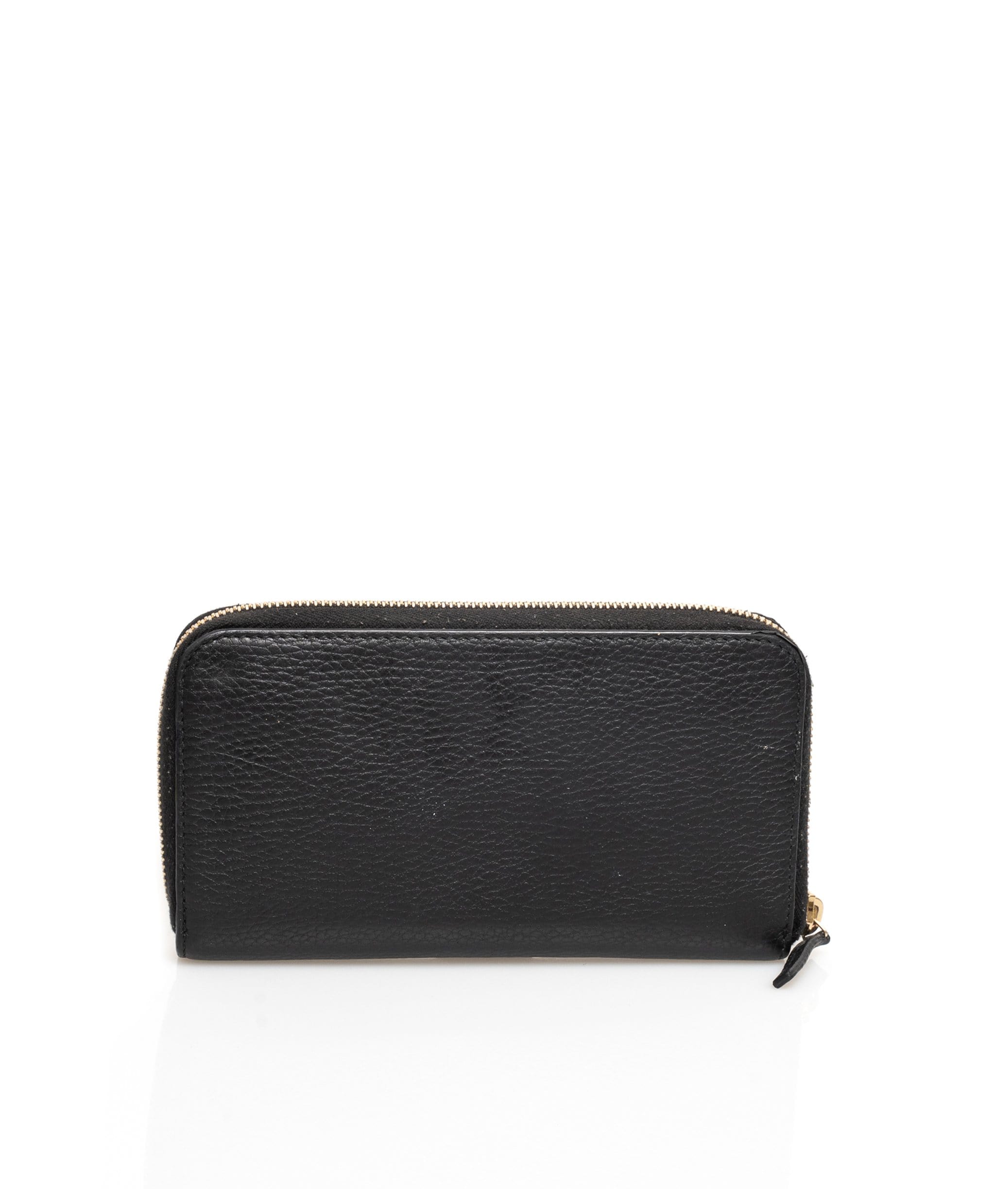 Gucci Gucci Black Zip Around Wallet - AGL1324