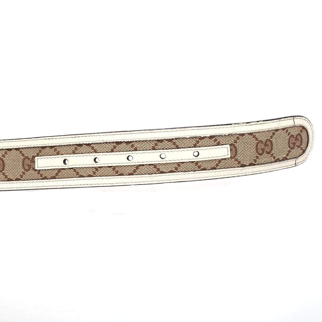 Gucci Gucci GG Canvas Interlocking G Belt