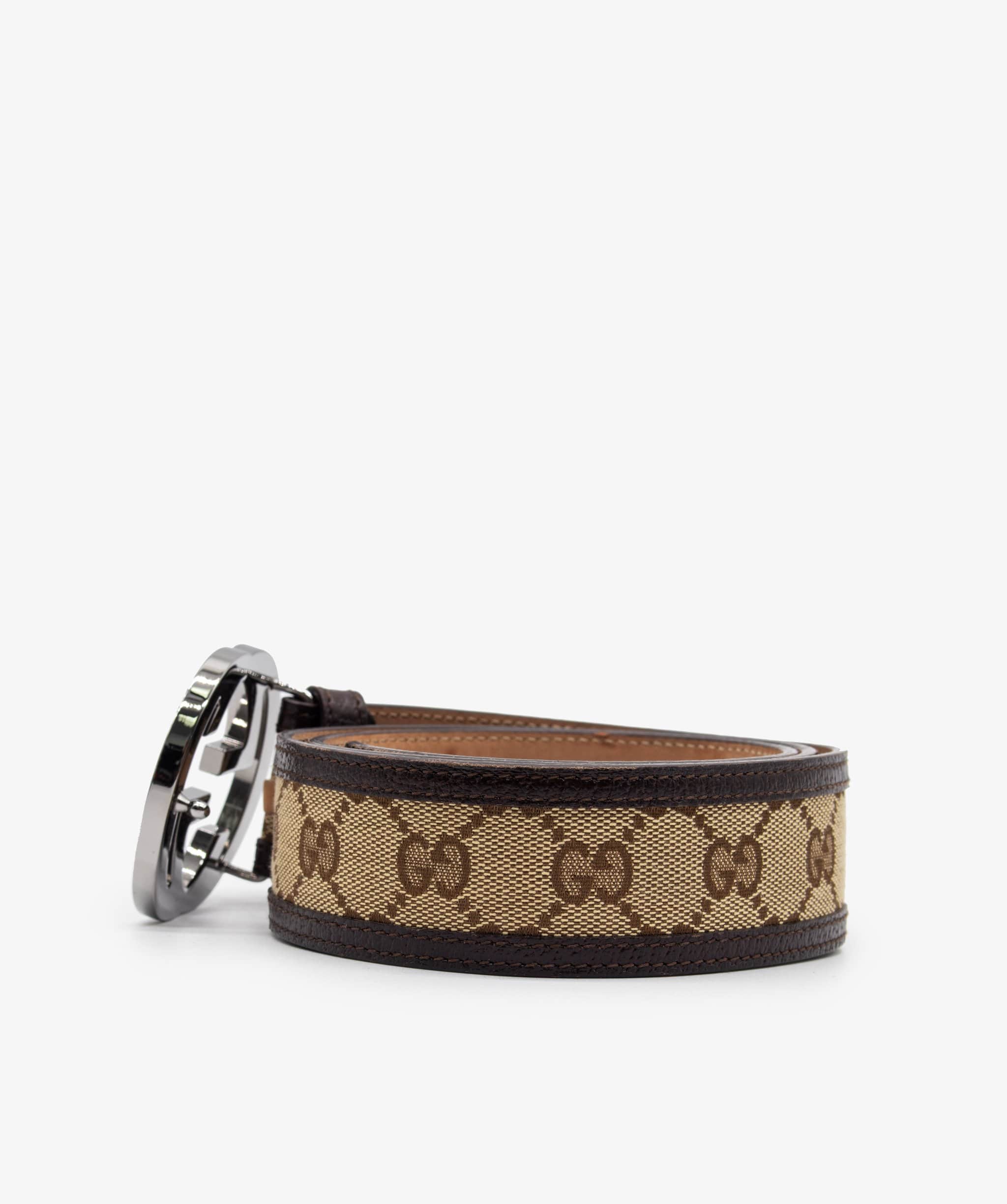 Gucci Gucci GG Canvas Supreme Belt RJC1086