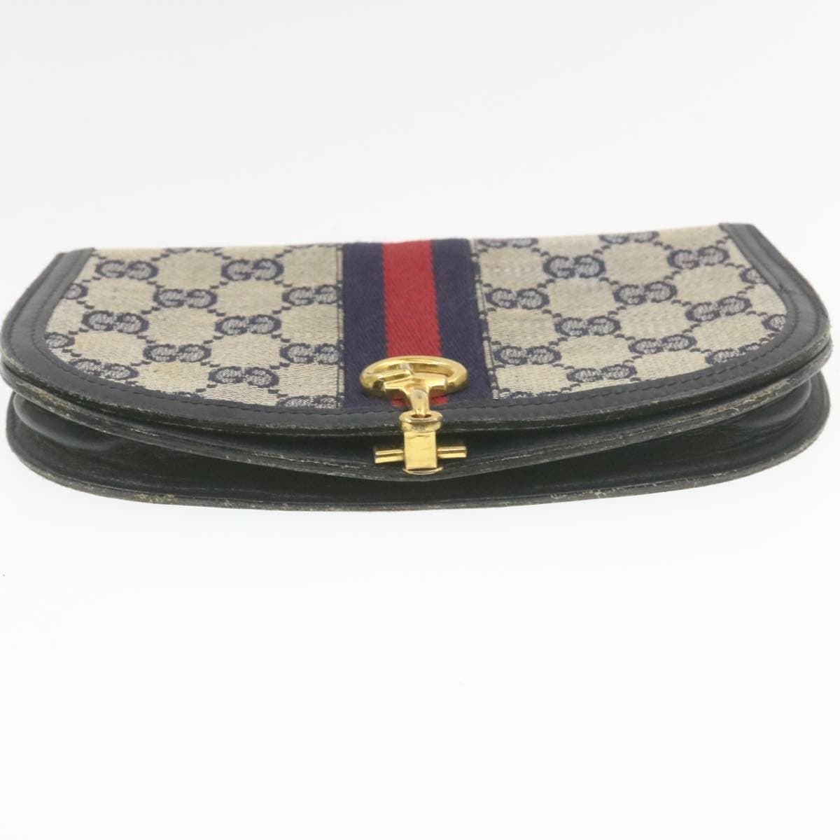 Gucci Gucci GG Canvas Web Coin Pouch