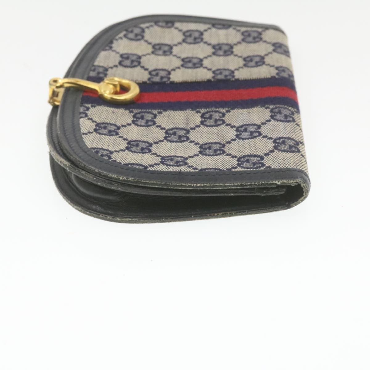 Gucci Gucci GG Canvas Web Coin Pouch