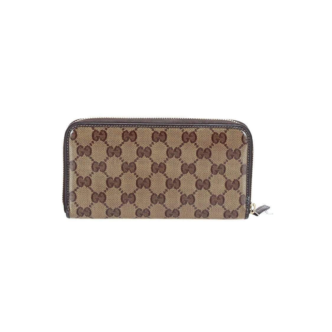 Gucci Gucci GG Crystal Zip Wallet