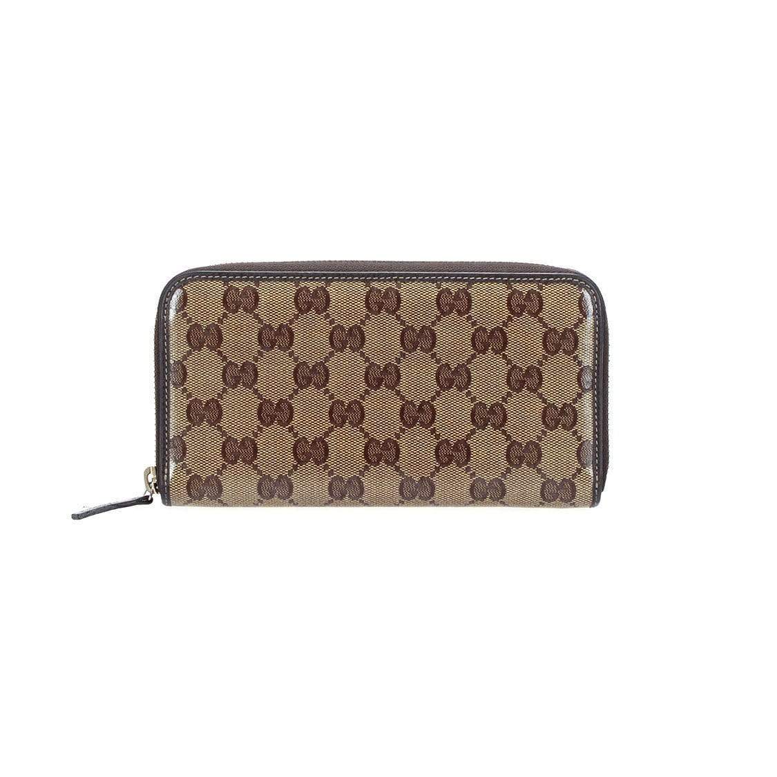 Gucci Gucci GG Crystal Zip Wallet