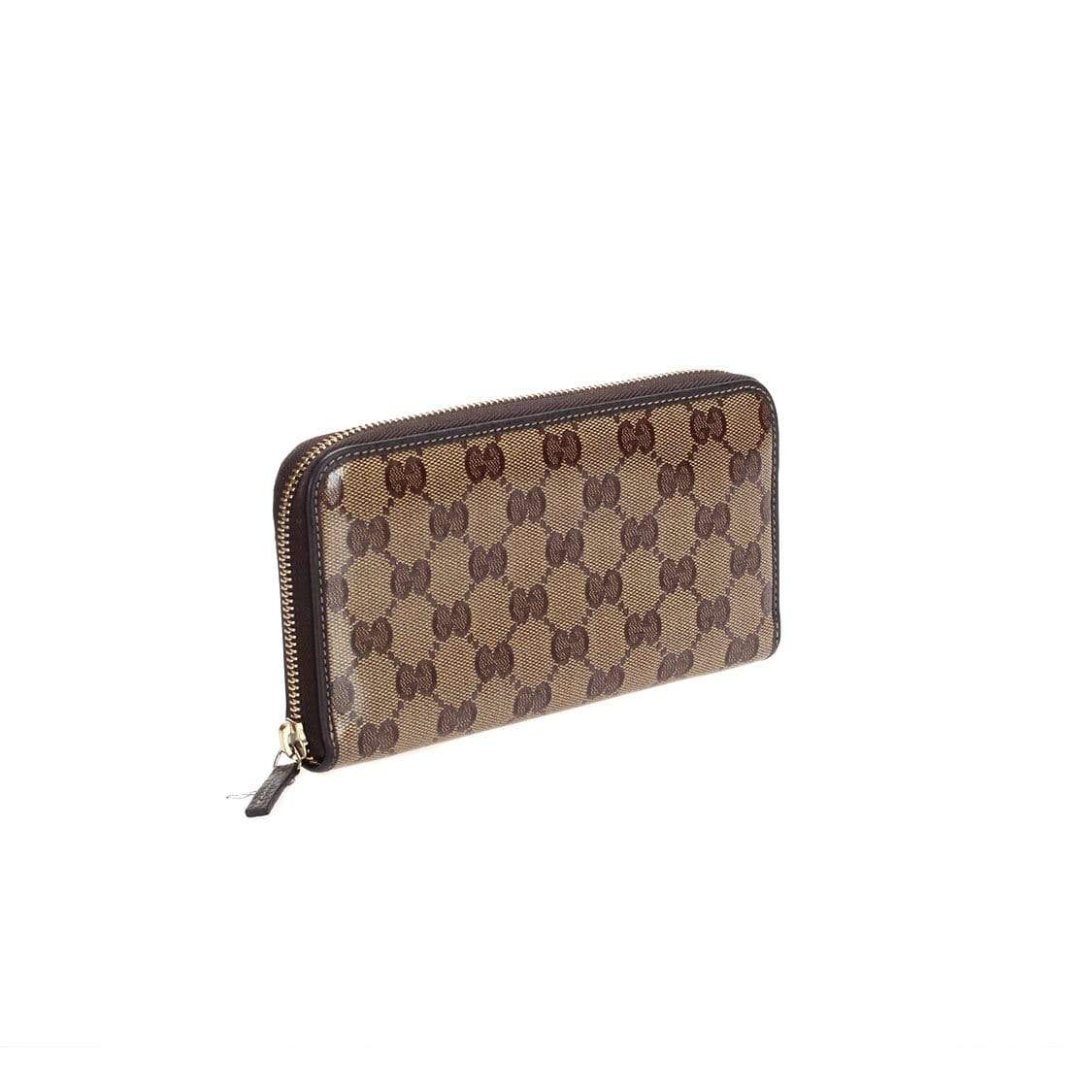 Gucci Gucci GG Crystal Zip Wallet