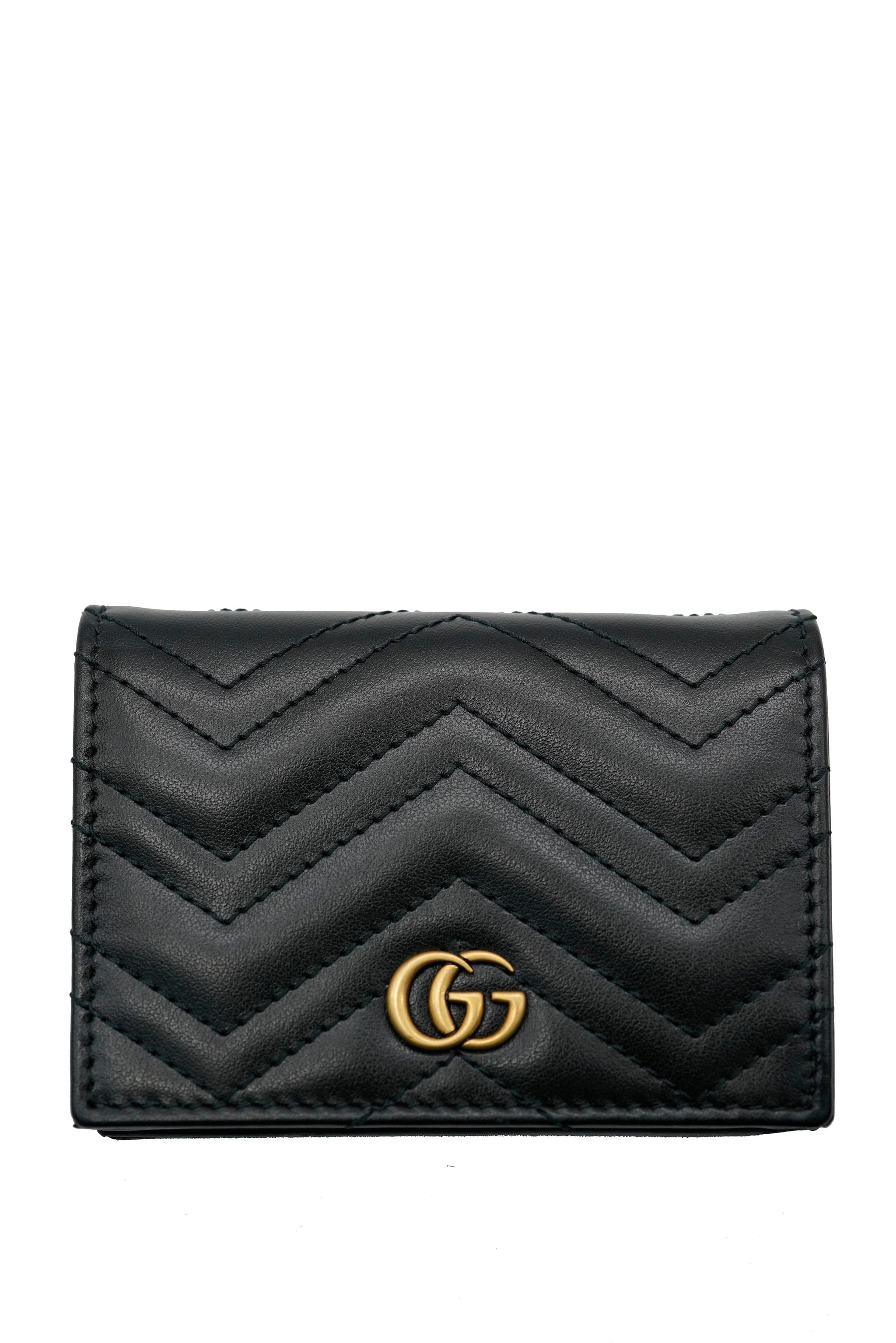 Gucci Gucci GG Marmont black card wallet - AWL4317