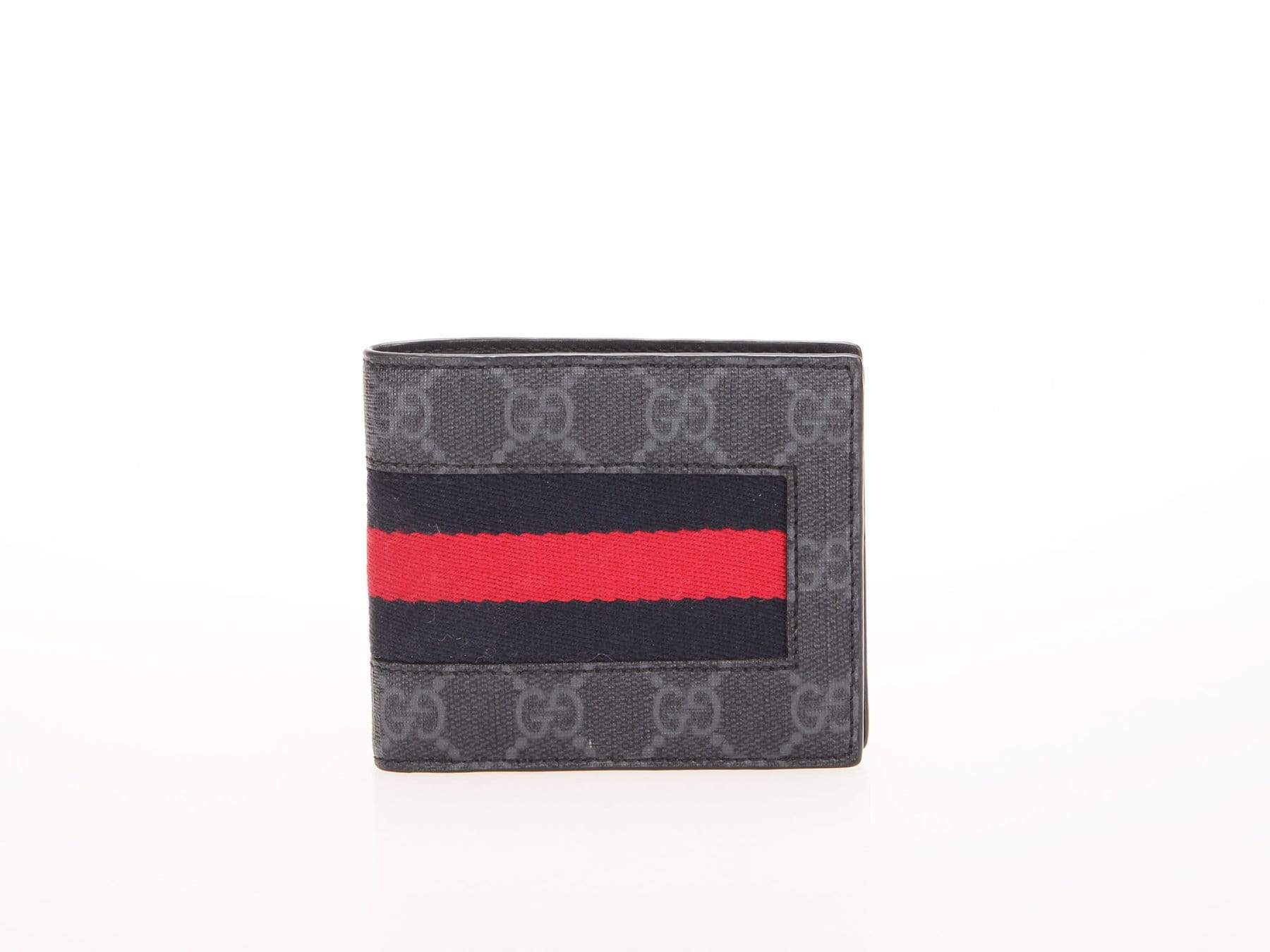 Gucci Gucci GG Supreme Web Wallet