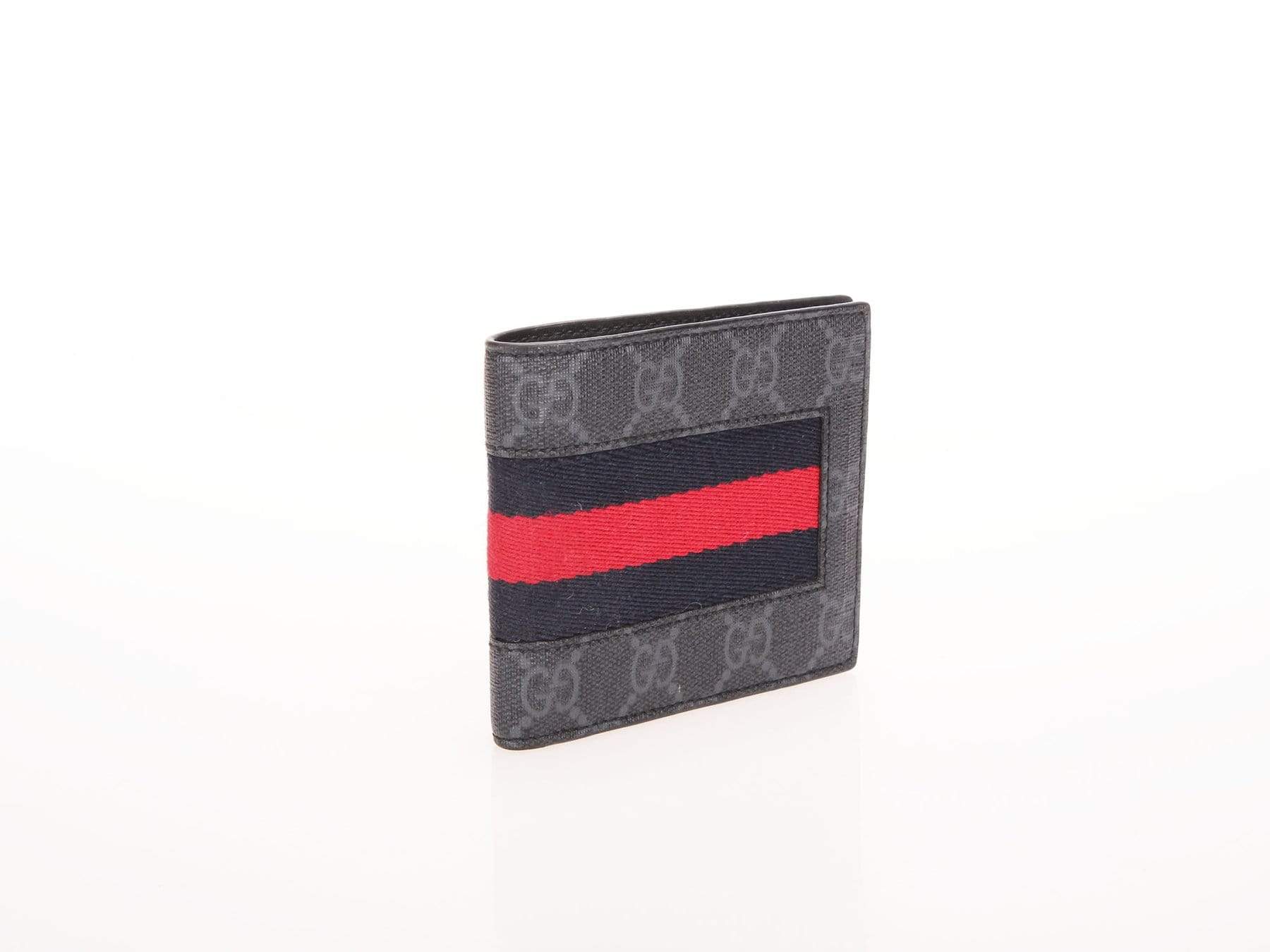 Gucci Gucci GG Supreme Web Wallet