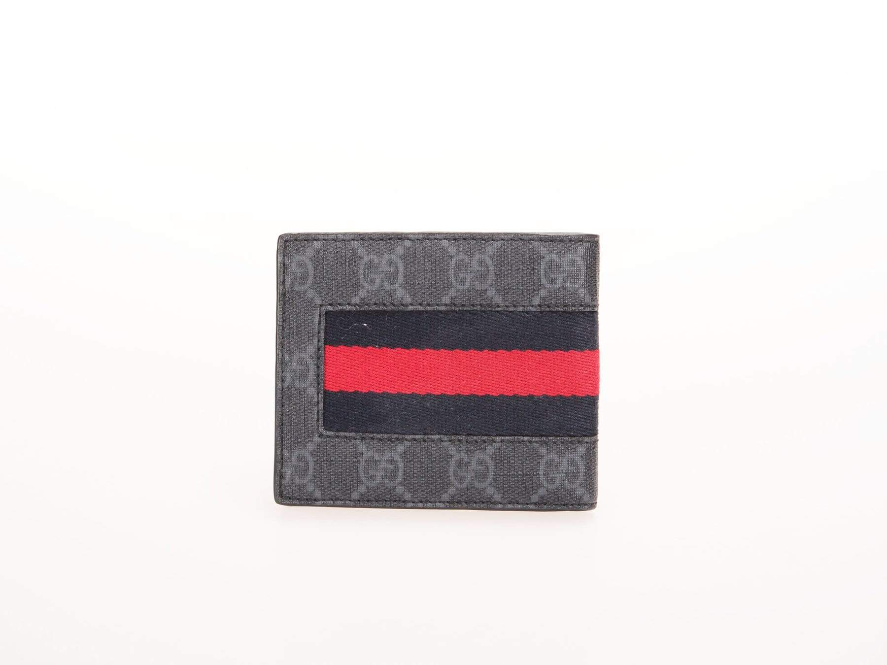 Gucci Gucci GG Supreme Web Wallet