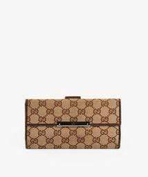 Gucci Gucci Guccissima Brown Leather Wallet