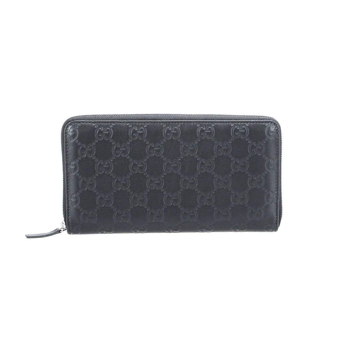 Gucci Gucci  Guccissima Zip Wallet