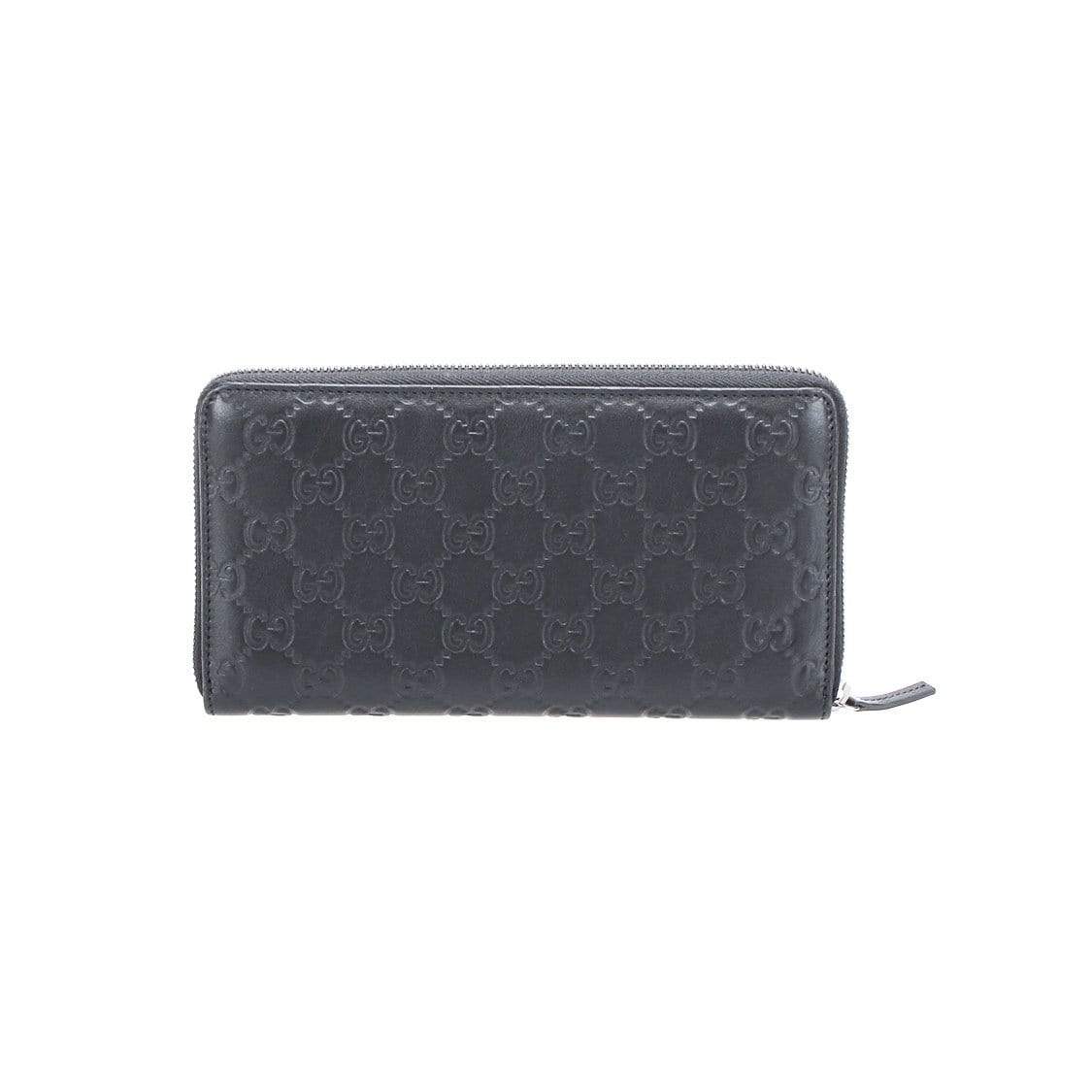 Gucci Gucci  Guccissima Zip Wallet