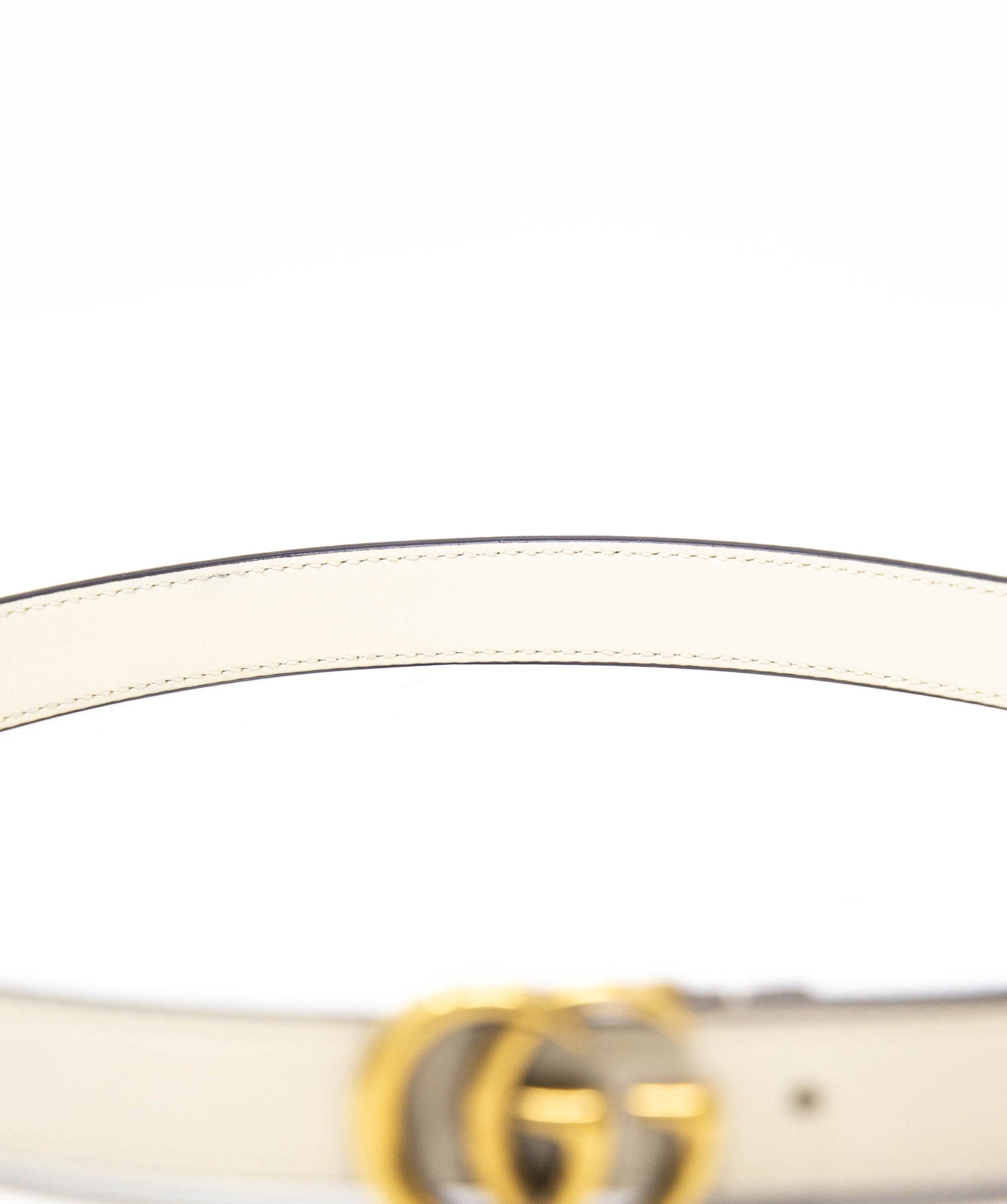 Gucci Gucci marmont cream belt - AGL2212