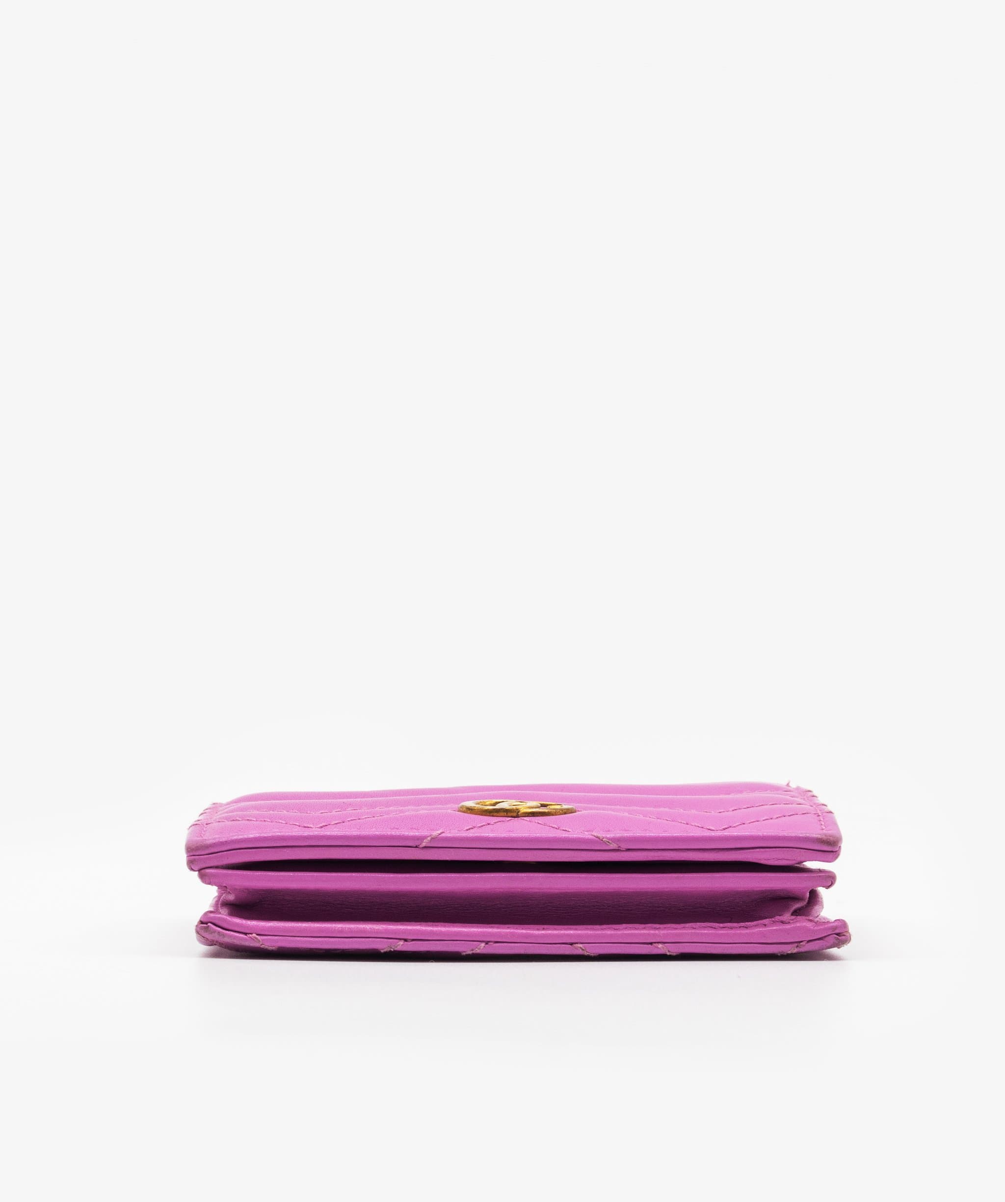 Gucci Gucci Pink Leather Wallet RJC1109