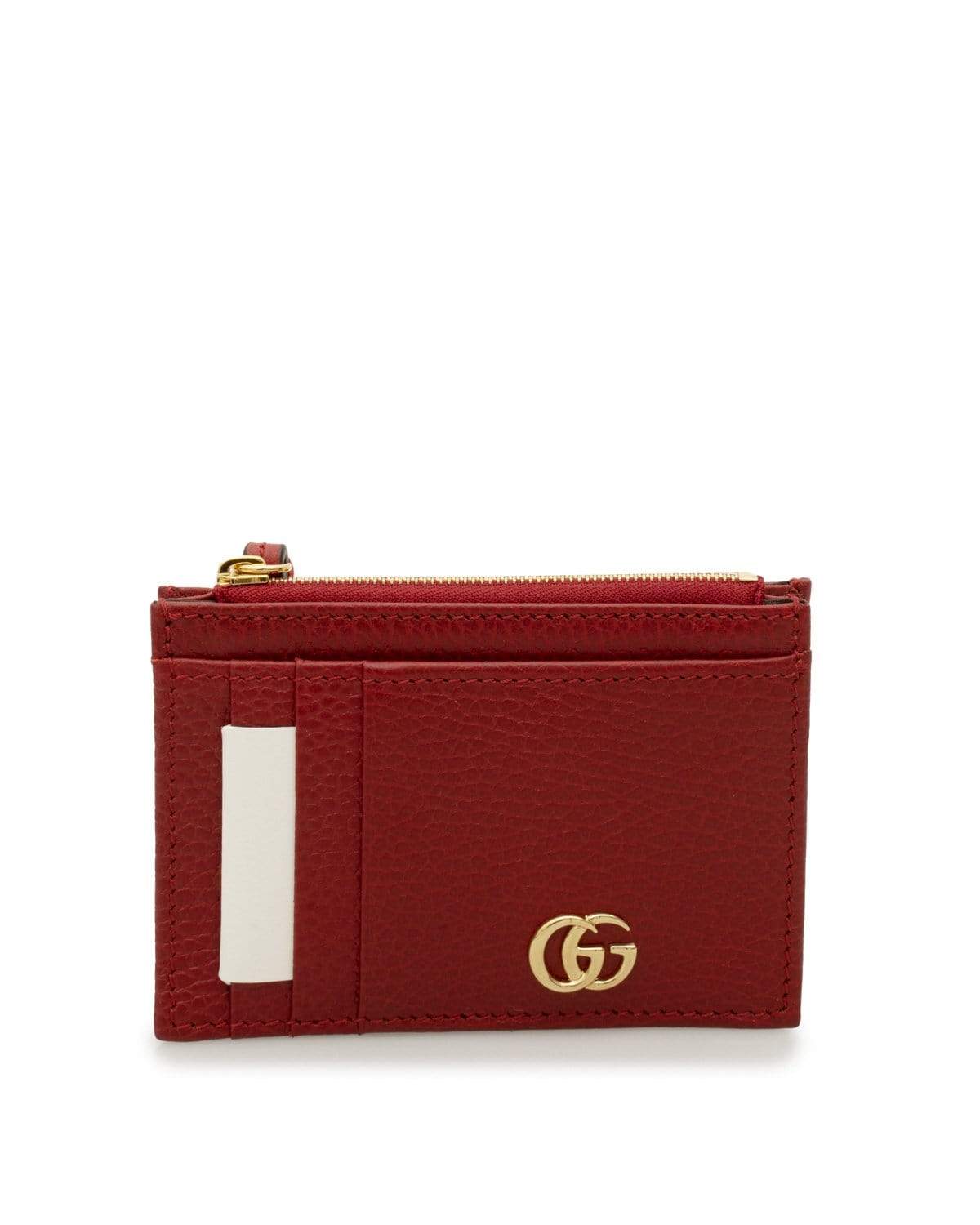 Gucci Gucci Red Leather Wallet - AGL1505