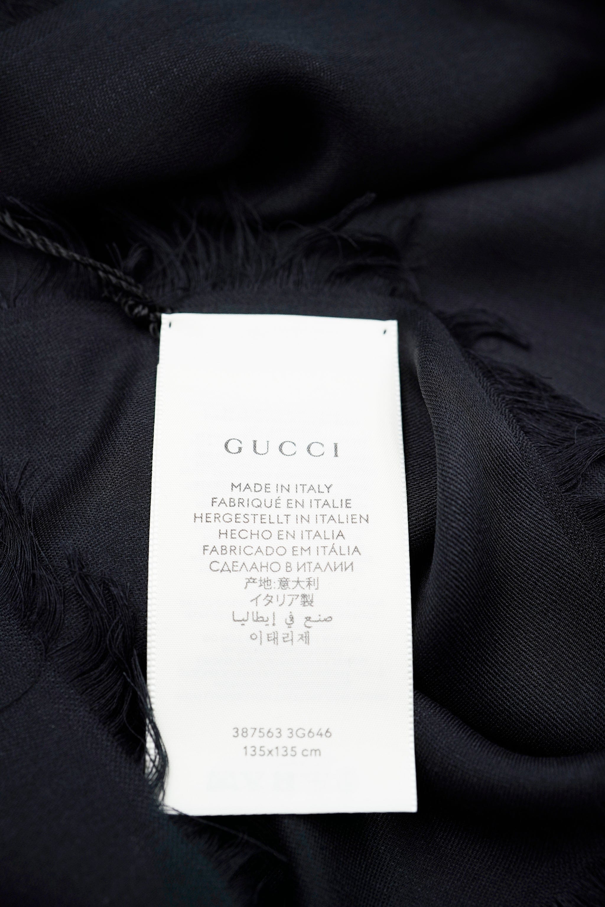 Gucci Gucci Silk Accessory, black ASL5341