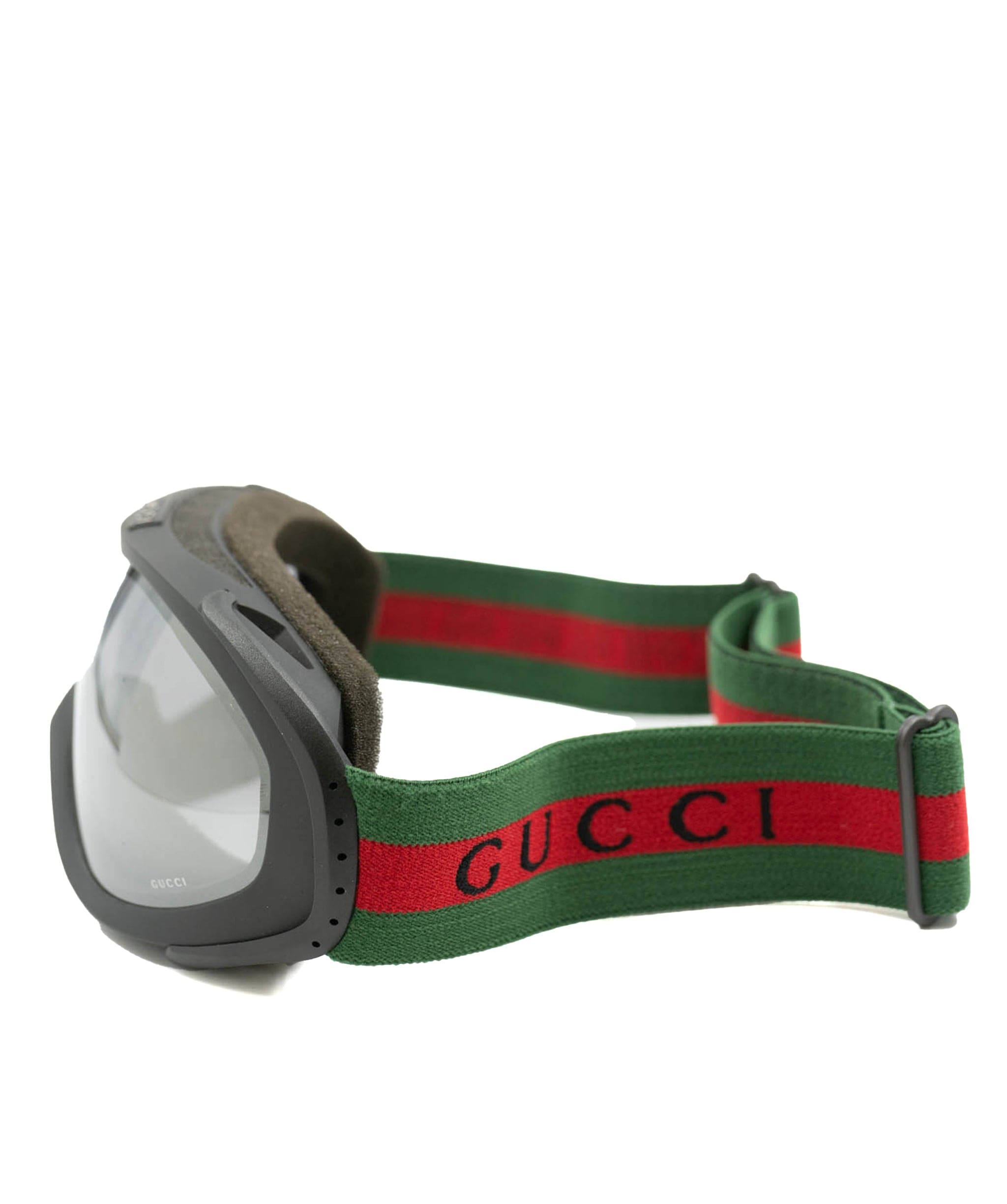 Gucci Gucci Ski Green and Red Elasstic Goggles - AWL3977