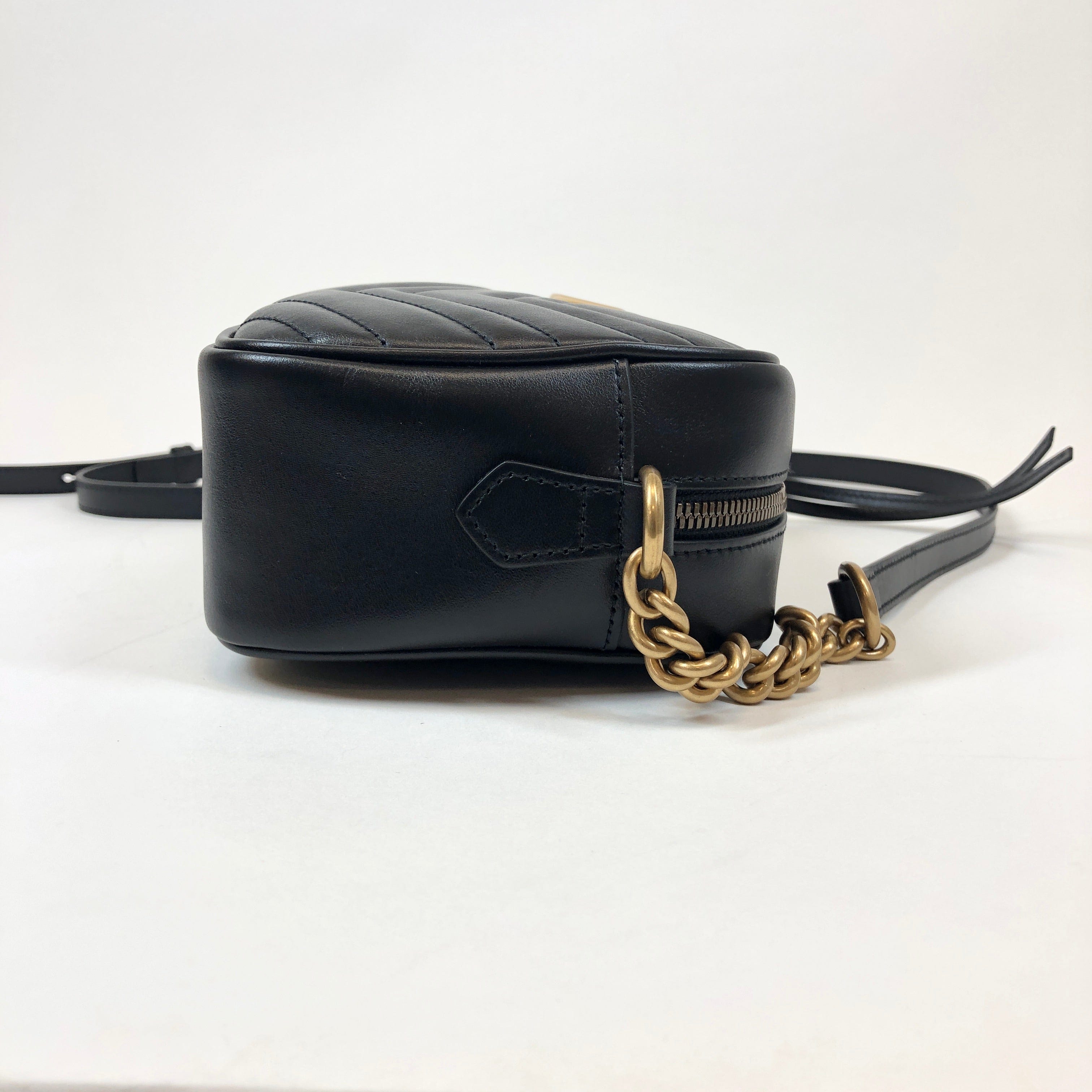 Gucci Black Gucci Marmont Shoulder Bag PXL1174