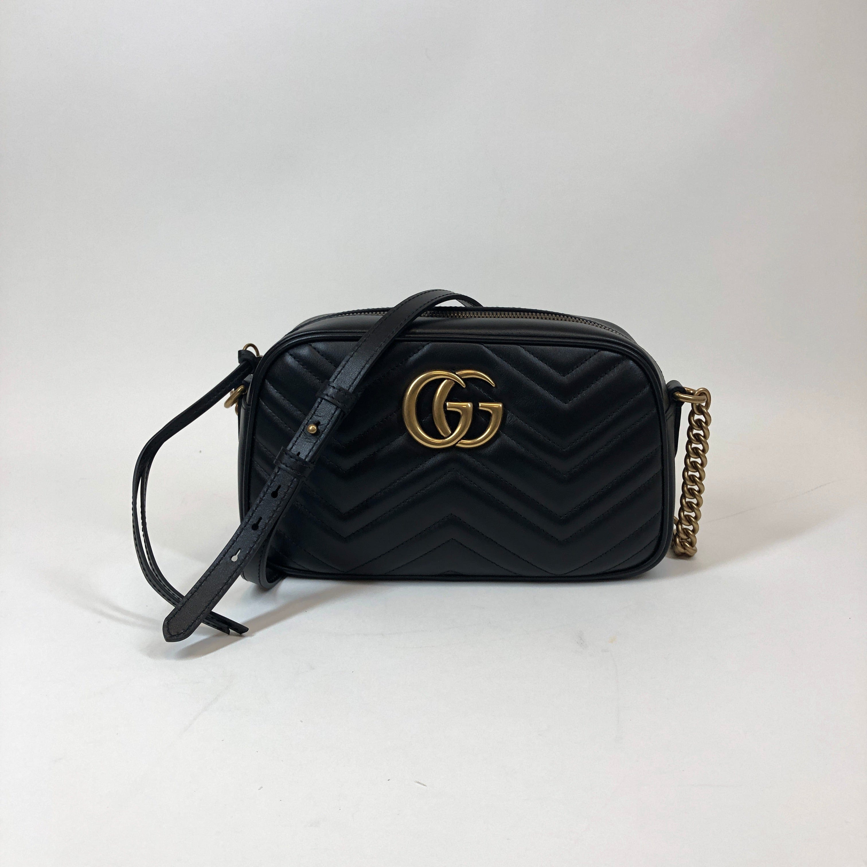 Gucci Black Gucci Marmont Shoulder Bag PXL1174