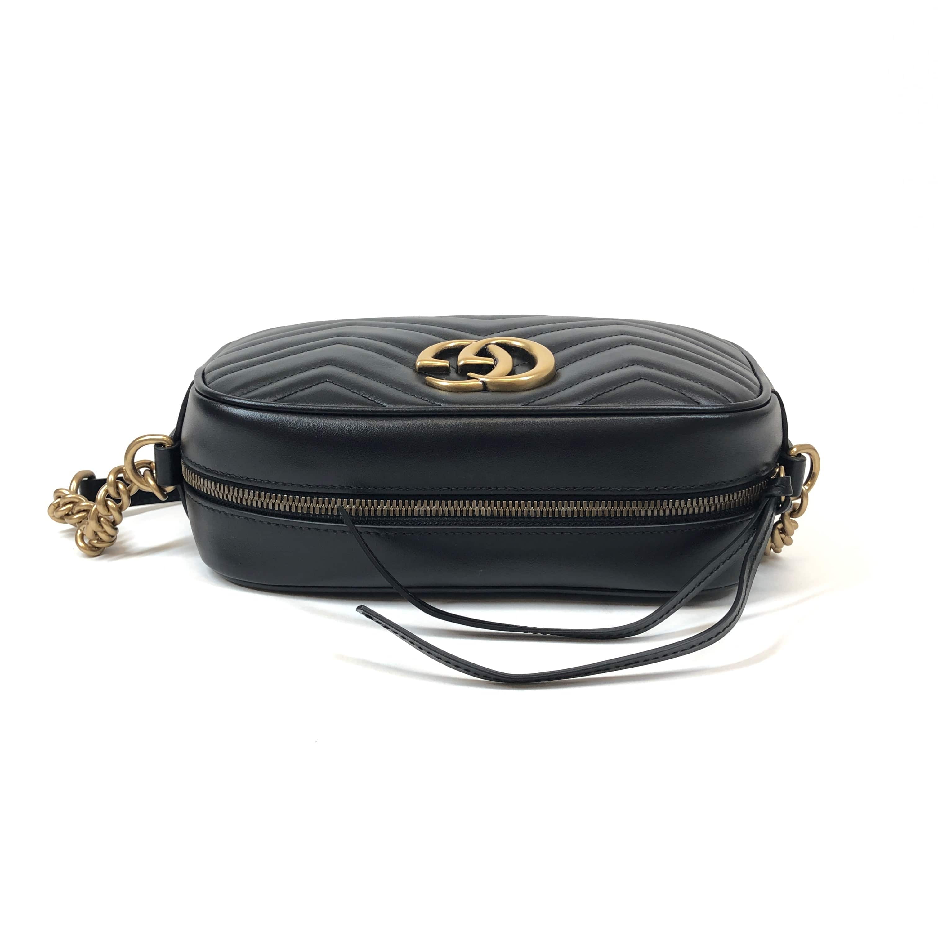 Gucci Black Gucci Marmont Shoulder Bag PXL1174